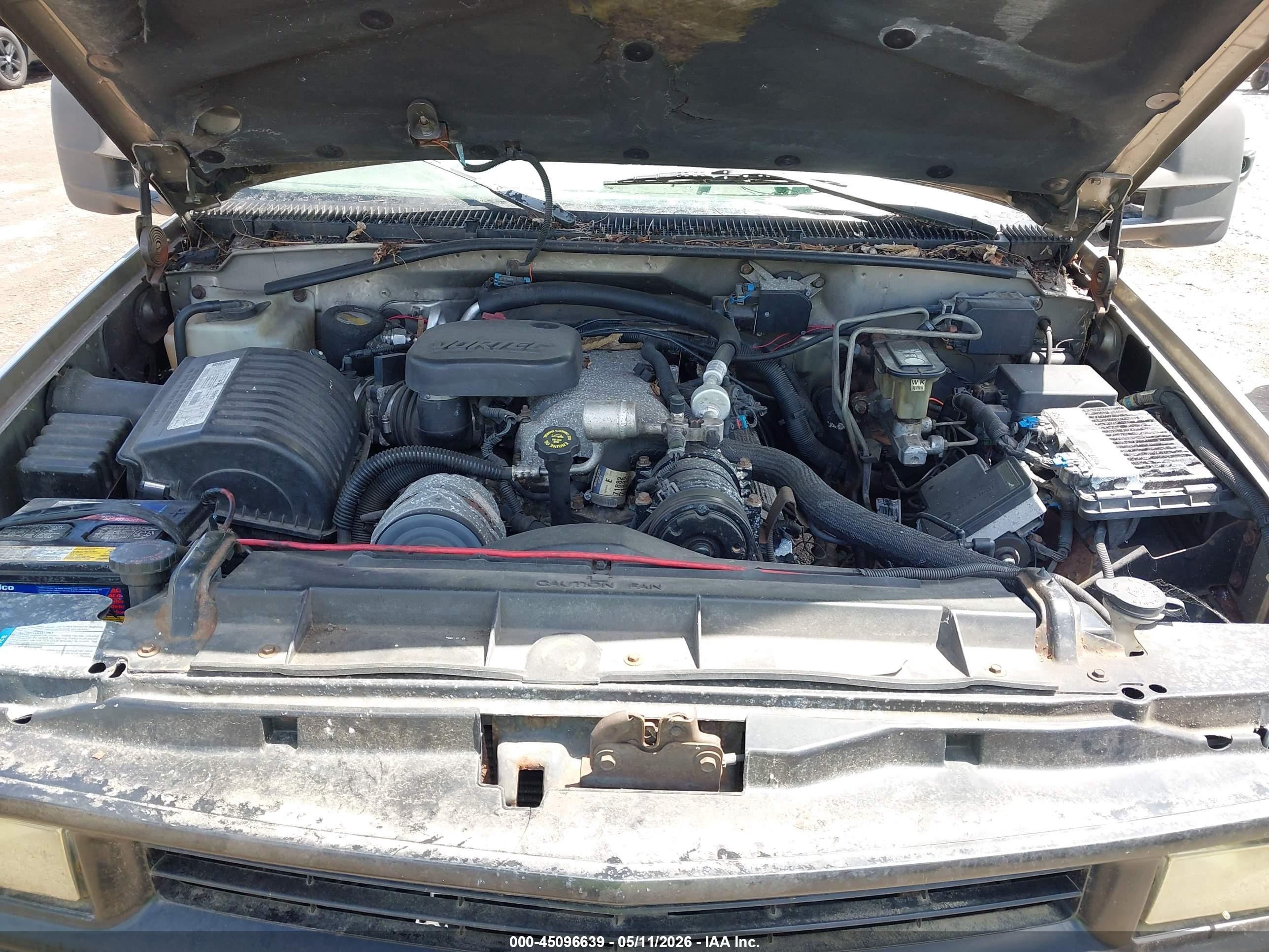 1999 Chevrolet Suburban 2500 Gray vin: 3GNGK26J7XG202674