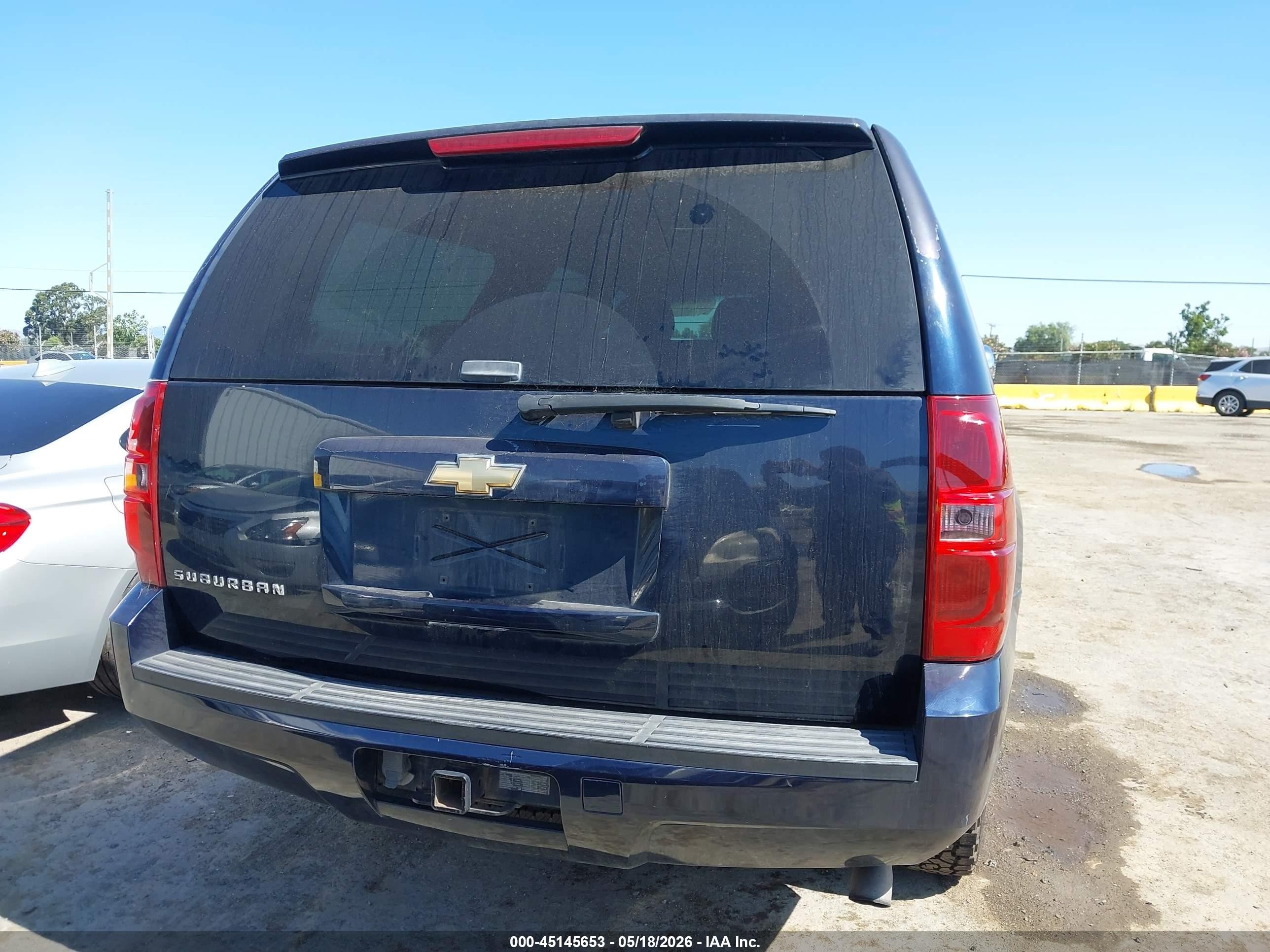 2007 Chevrolet Suburban 2500 Ls Dark Blue vin: 3GNGK26K17G296284