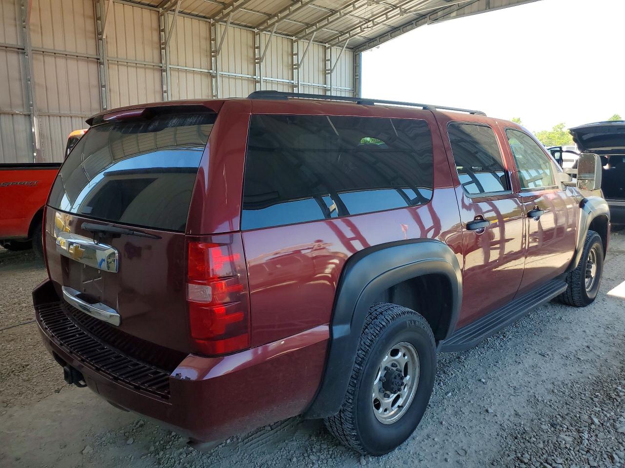 2008 Chevrolet Suburban K2500 Burgundy vin: 3GNGK26K38G191442