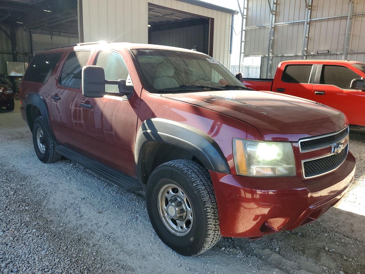 2008 Chevrolet Suburban K2500 Burgundy vin: 3GNGK26K38G191442