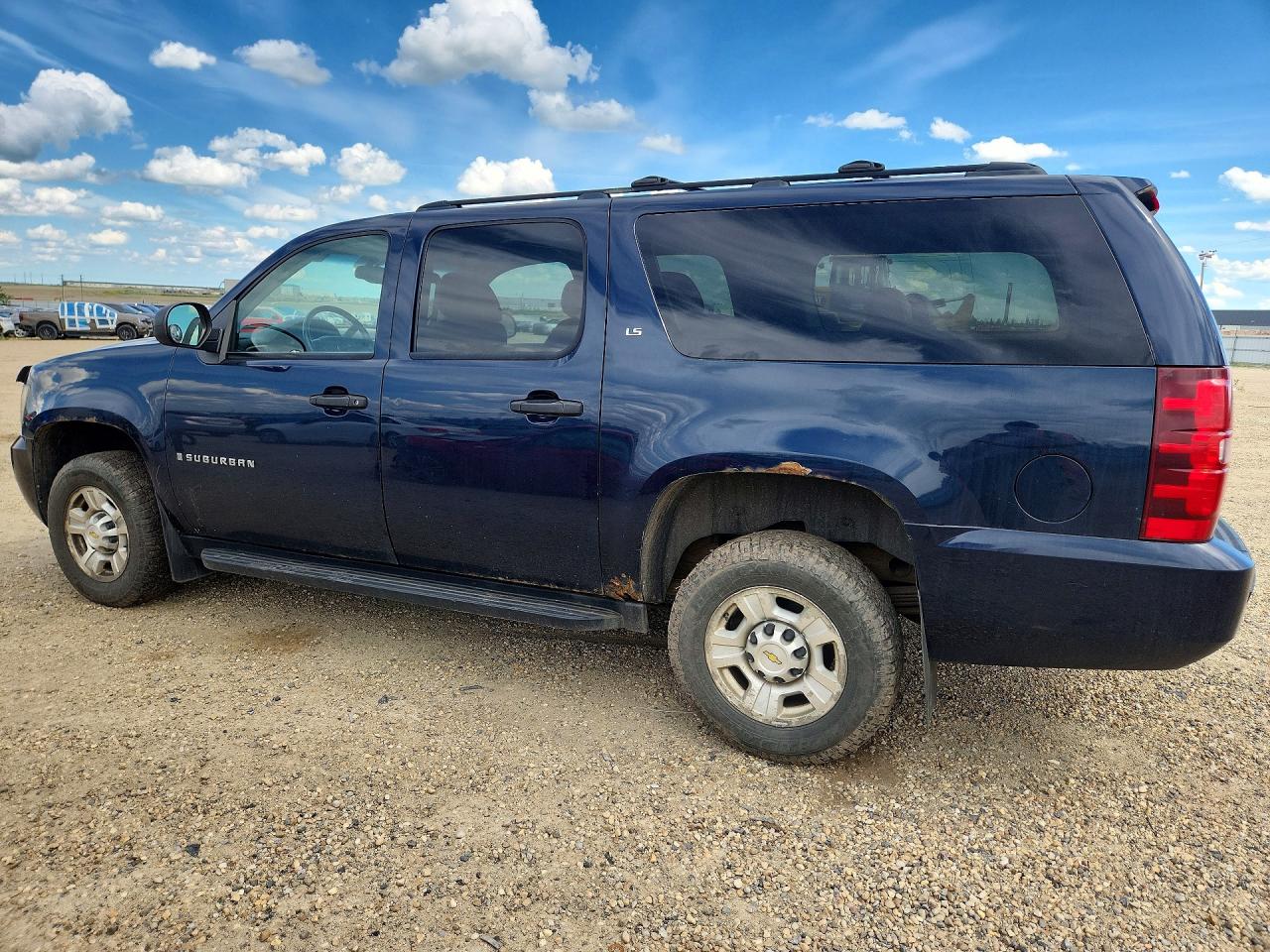 2007 Chevrolet Suburban K2500 Blue vin: 3GNGK26K67G279156