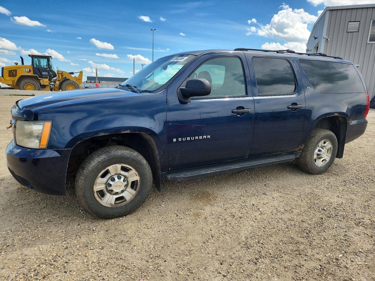 2007 Chevrolet Suburban K2500 Blue vin: 3GNGK26K67G279156