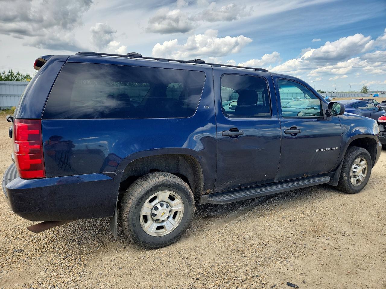 2007 Chevrolet Suburban K2500 Blue vin: 3GNGK26K67G279156