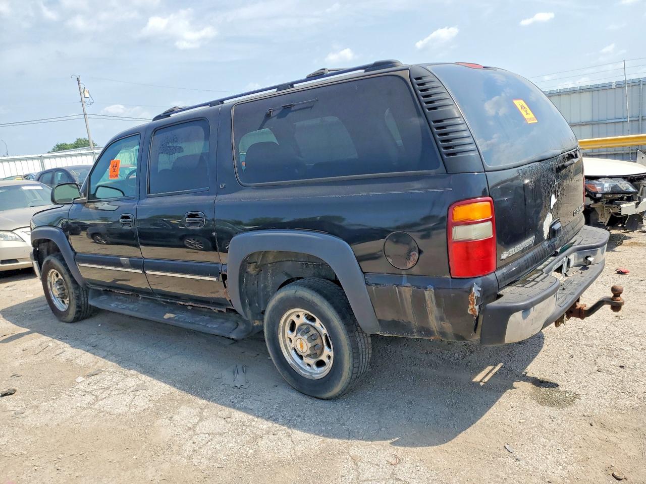 2001 Chevrolet Suburban K2500 Black vin: 3GNGK26U31G162661