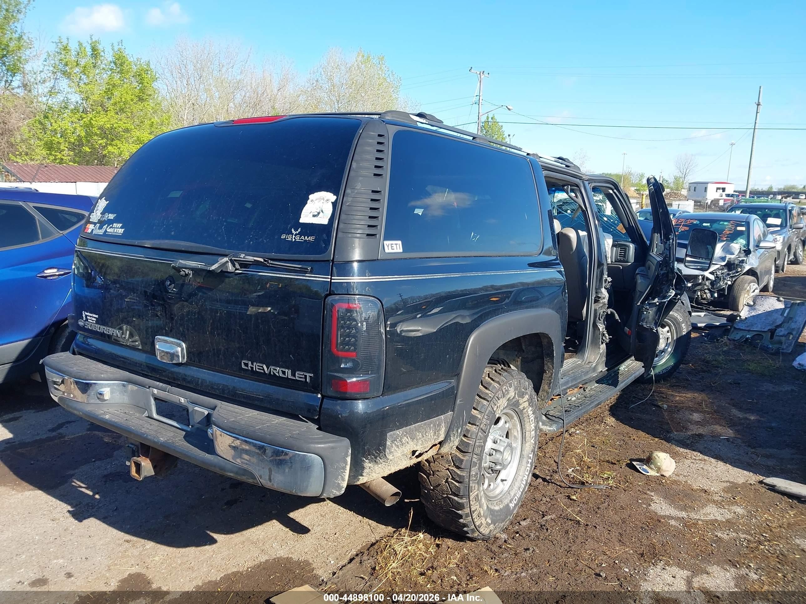 2000 Chevrolet Suburban 2500 Lt Черный vin: 3GNGK26U6YG173955