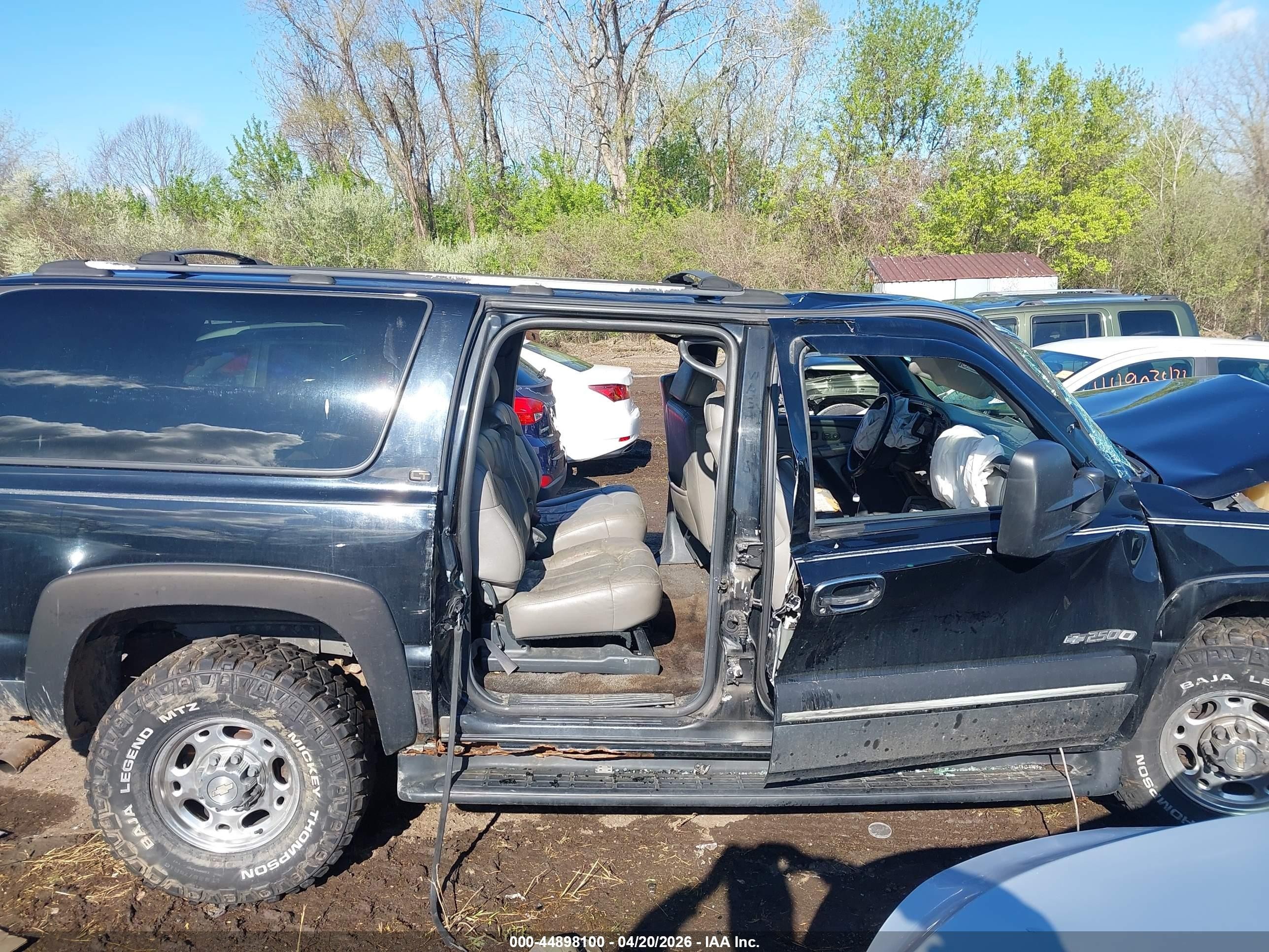 2000 Chevrolet Suburban 2500 Lt Черный vin: 3GNGK26U6YG173955