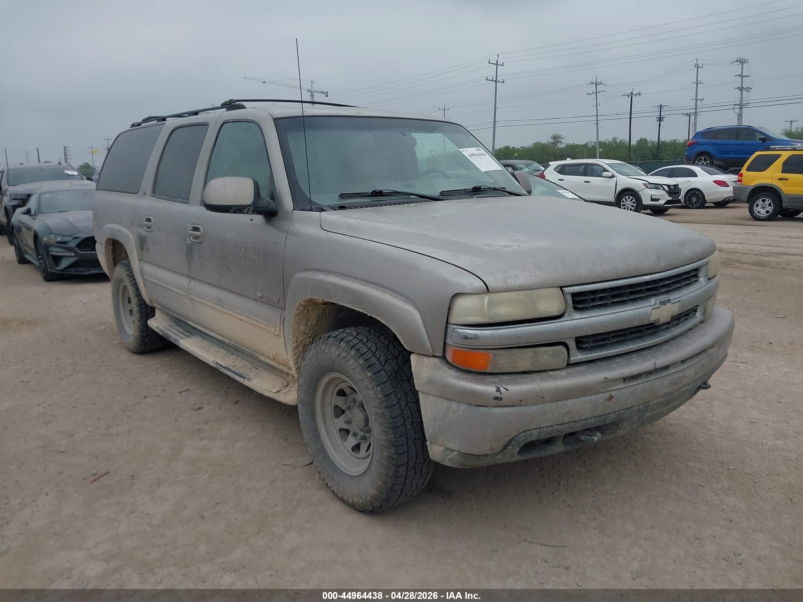 2000 Chevrolet Suburban 2500 Lt Silver vin: 3GNGK26UXYG174073
