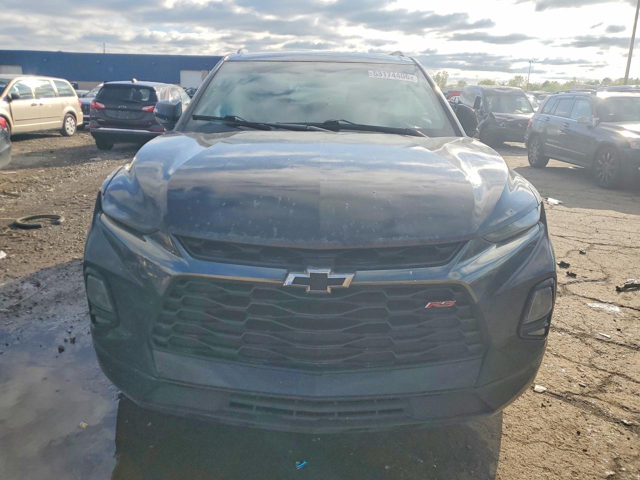 2019 Chevrolet Blazer 1lt Black vin: 3GNKBBRA4KS687836