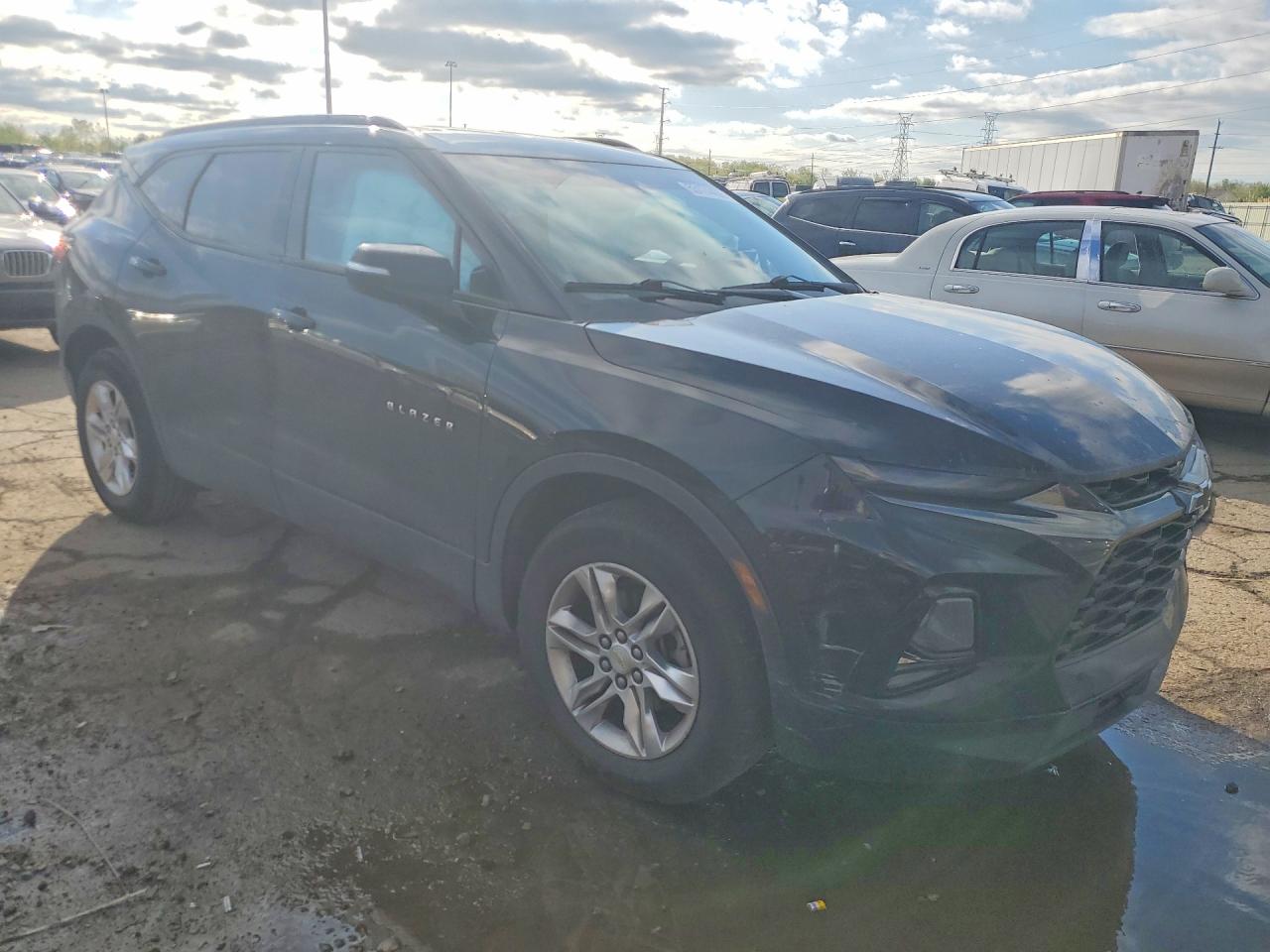 2019 Chevrolet Blazer 1lt Black vin: 3GNKBBRA4KS687836