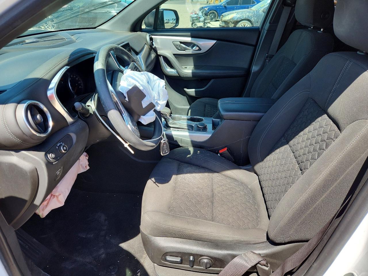 2021 Chevrolet Blazer 1lt White vin: 3GNKBBRA6MS555857