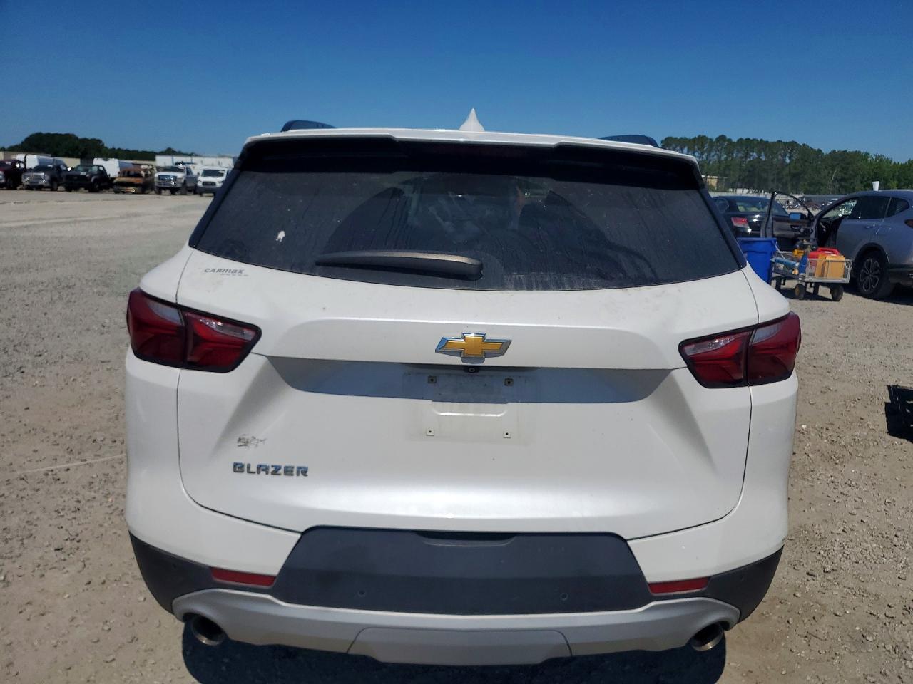 2020 Chevrolet Blazer 2lt White vin: 3GNKBCR40LS722485