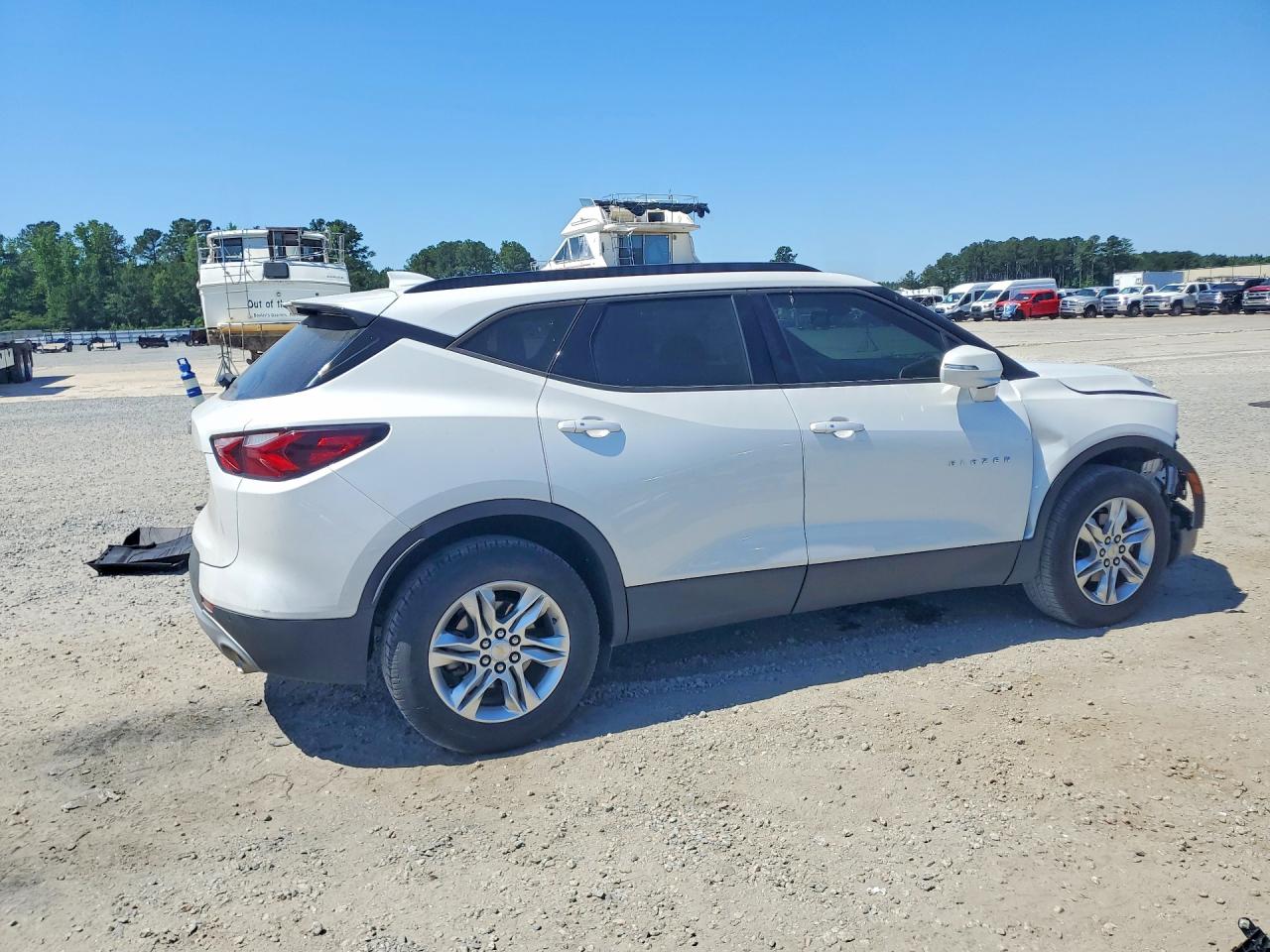 2020 Chevrolet Blazer 2lt White vin: 3GNKBCR40LS722485