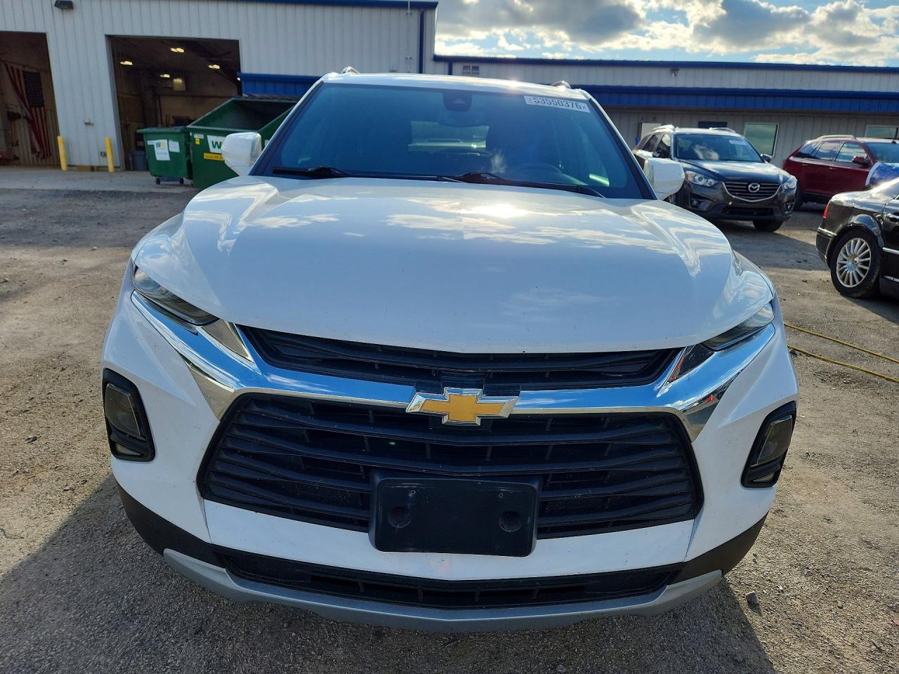 2021 Chevrolet Blazer 2lt White vin: 3GNKBCR40MS519873
