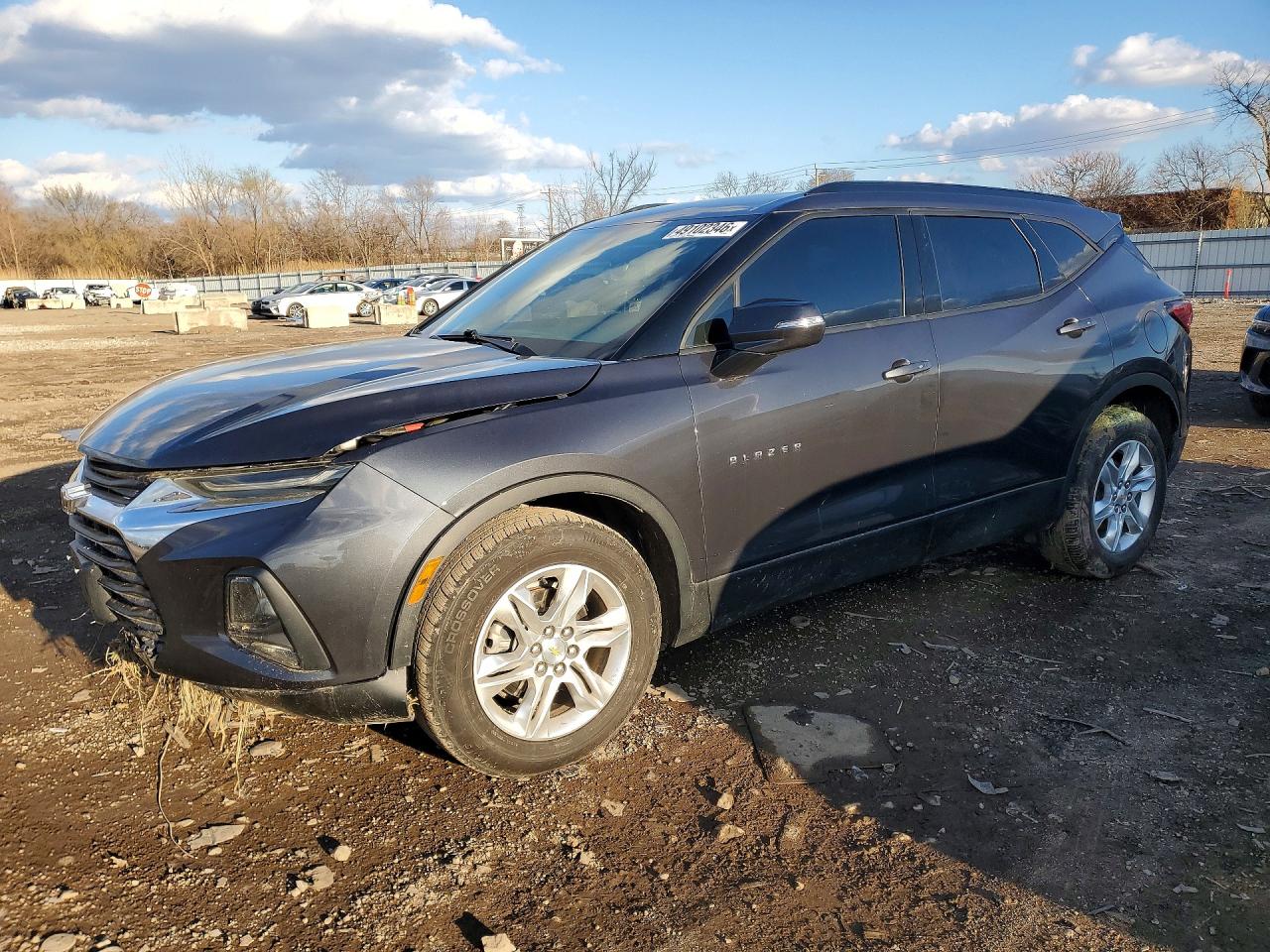 2022 Chevrolet Blazer 2lt Black vin: 3GNKBCR40NS225293