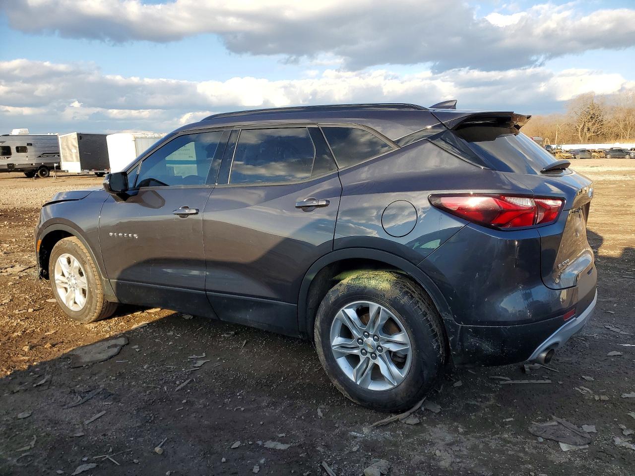 2022 Chevrolet Blazer 2lt Black vin: 3GNKBCR40NS225293