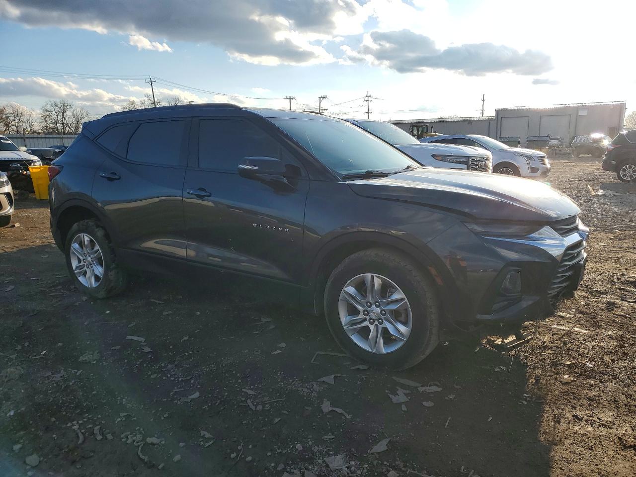 2022 Chevrolet Blazer 2lt Black vin: 3GNKBCR40NS225293