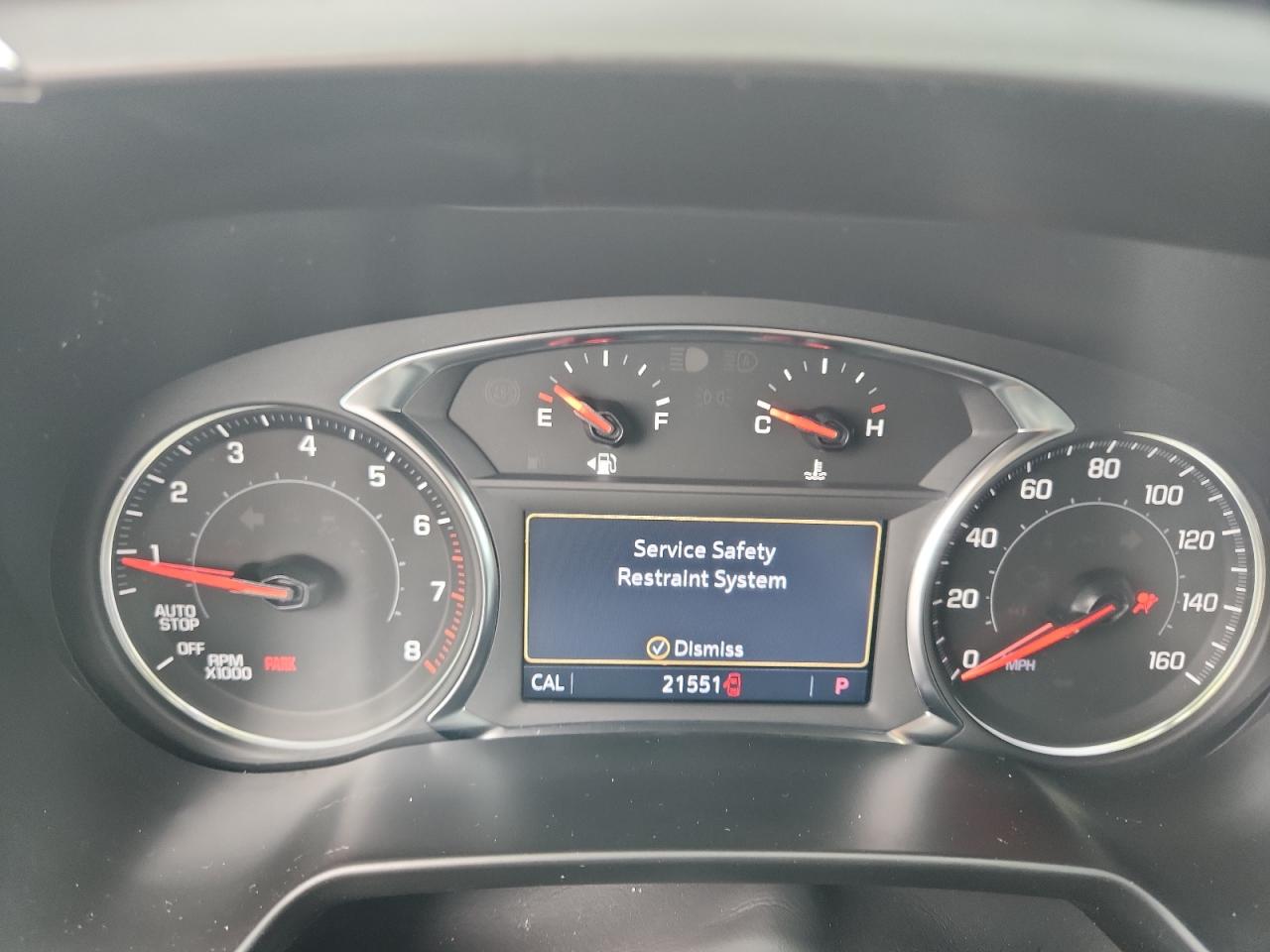 2025 Chevrolet Blazer 2lt Серый vin: 3GNKBCR40SS262677 Damage: Warning Light - Air Bag, On, Unacceptable