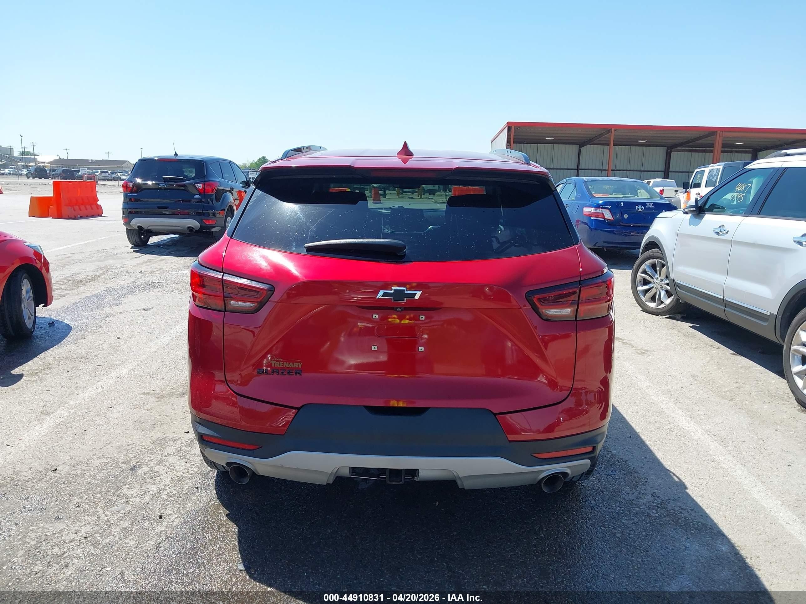 2023 Chevrolet Blazer Fwd 2lt Red vin: 3GNKBCR42PS228182