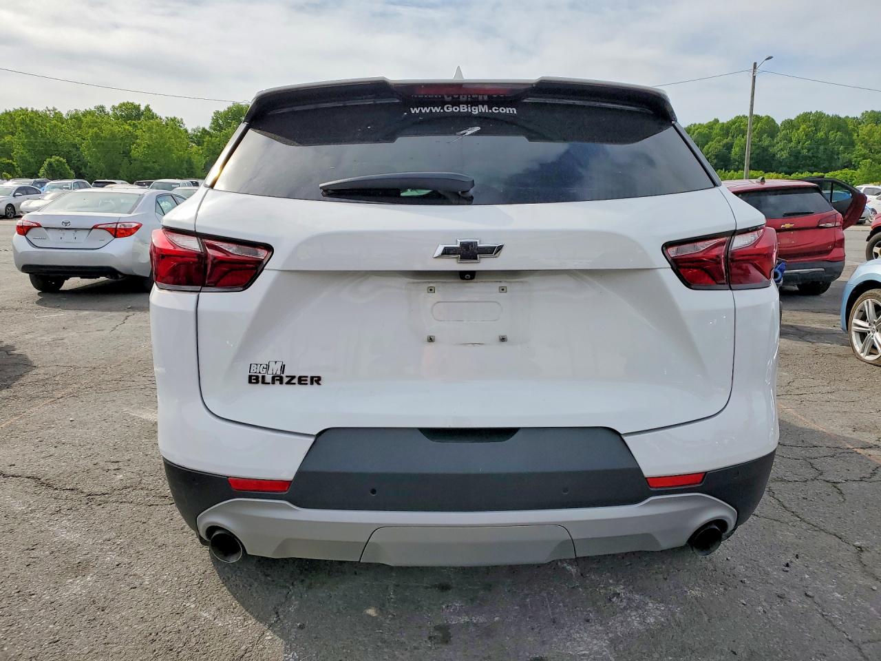 2020 Chevrolet Blazer 2lt White vin: 3GNKBCR44LS701722