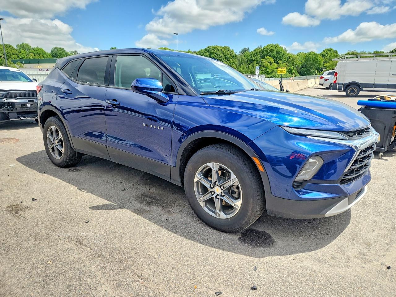 2023 Chevrolet Blazer 2lt Blue vin: 3GNKBCR45PS148178