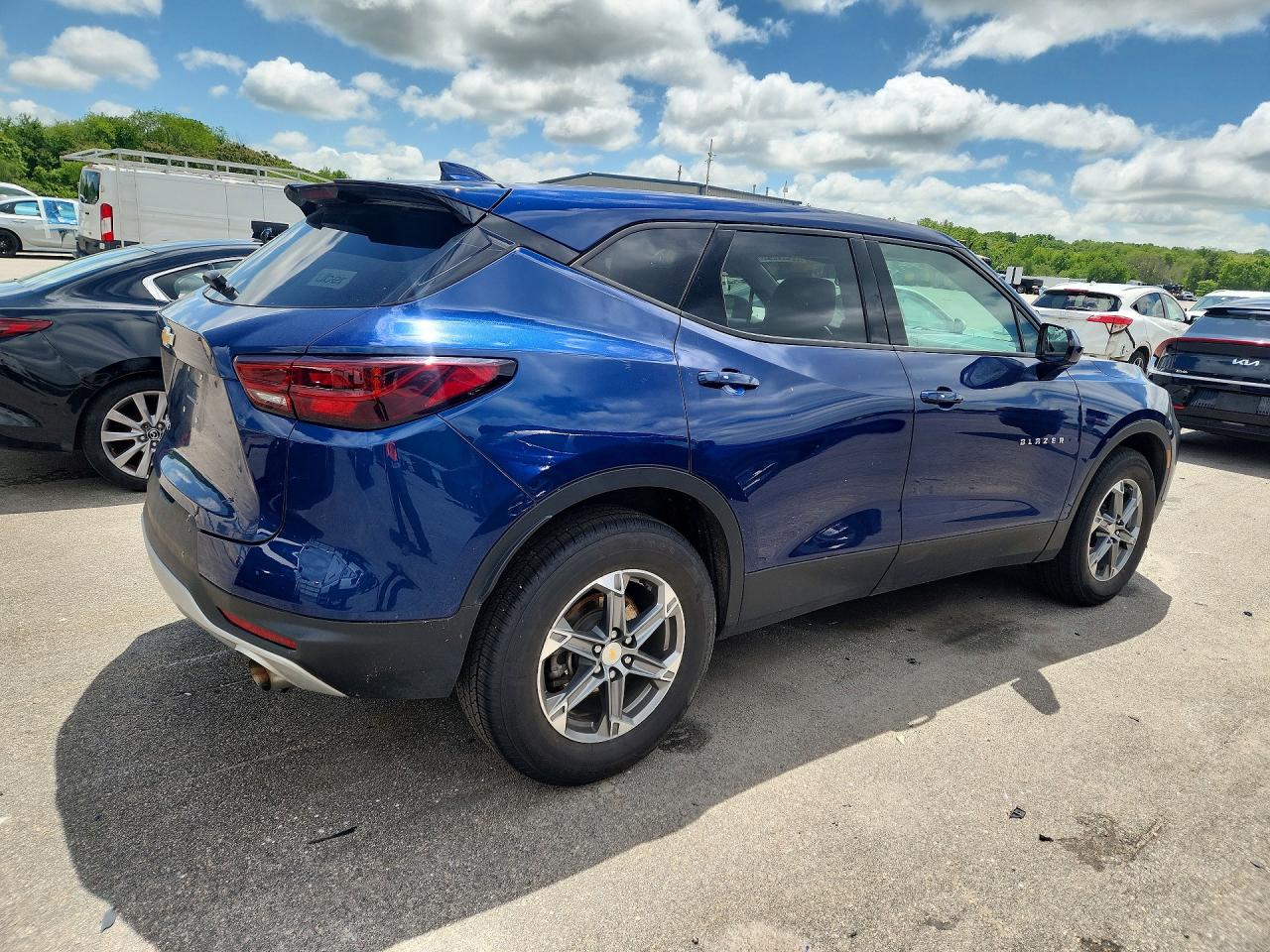 2023 Chevrolet Blazer 2lt Blue vin: 3GNKBCR45PS148178