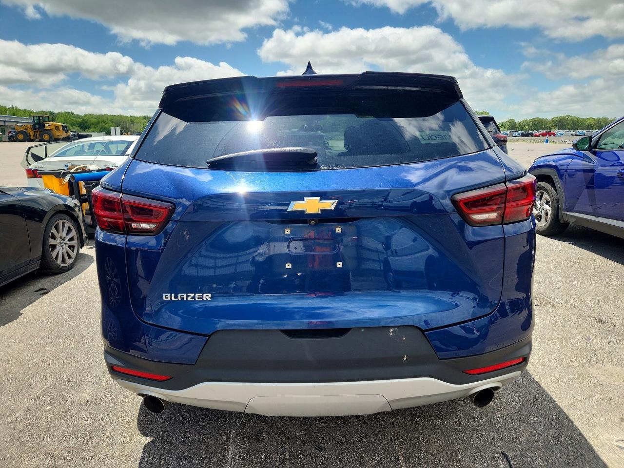 2023 Chevrolet Blazer 2lt Blue vin: 3GNKBCR45PS148178