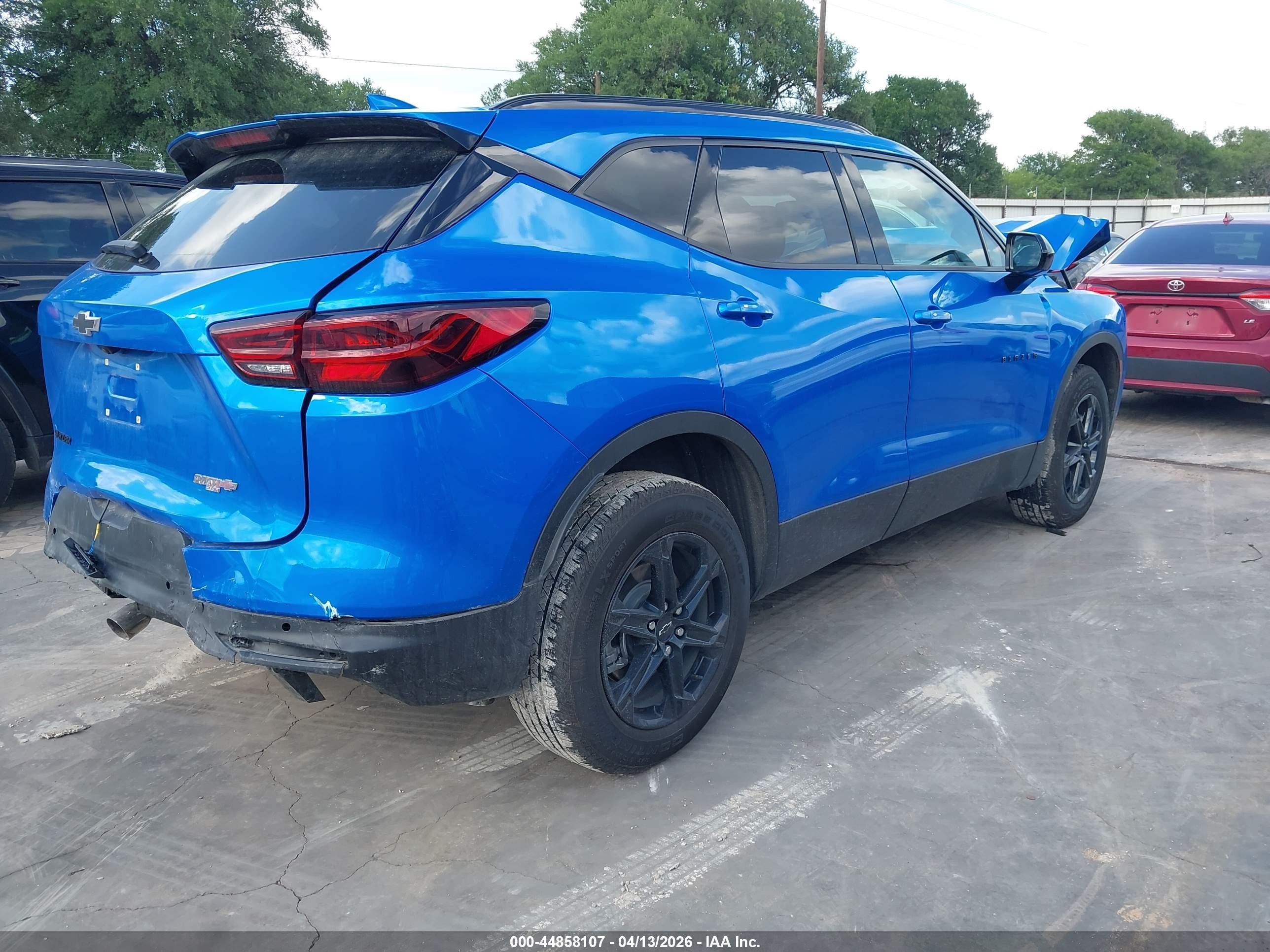 2025 Chevrolet Blazer Fwd 2lt Blue vin: 3GNKBCR45SS124021