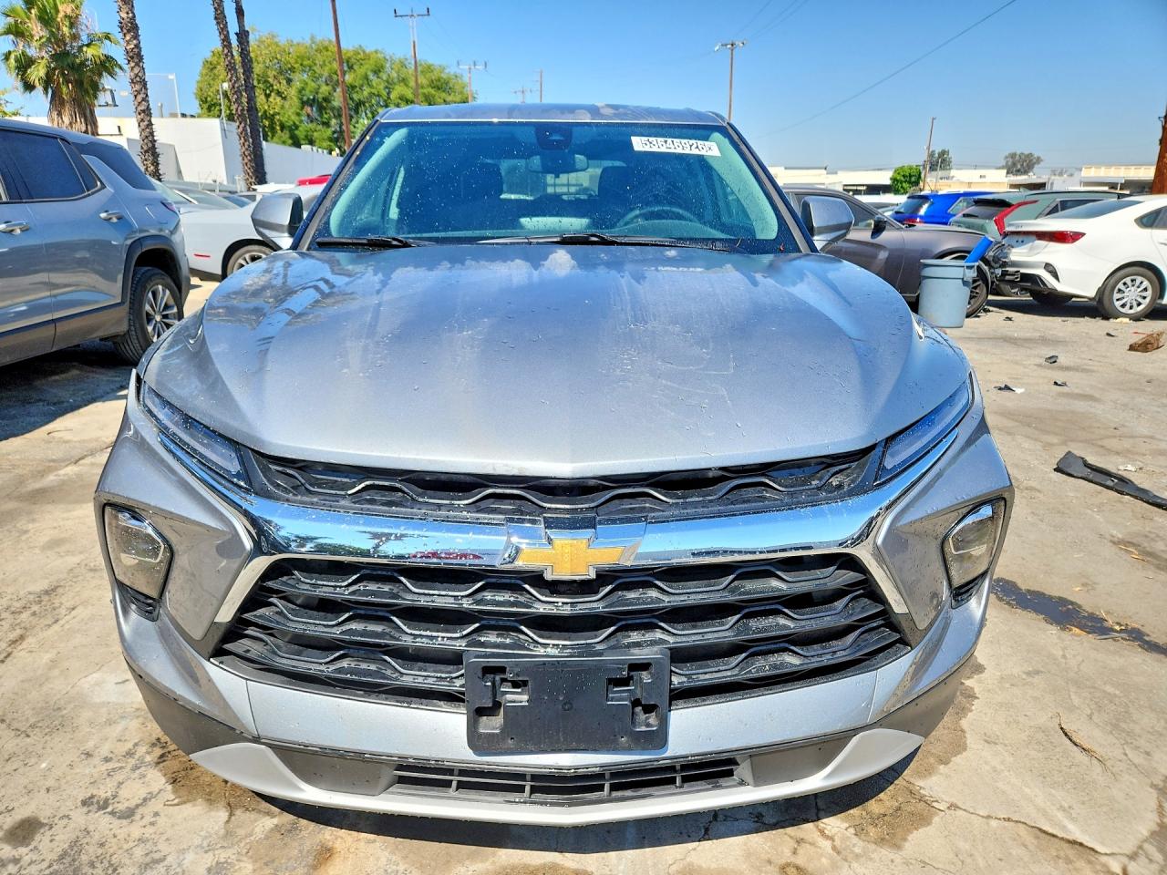 2026 Chevrolet Blazer 2lt Silver vin: 3GNKBCR45TS142651