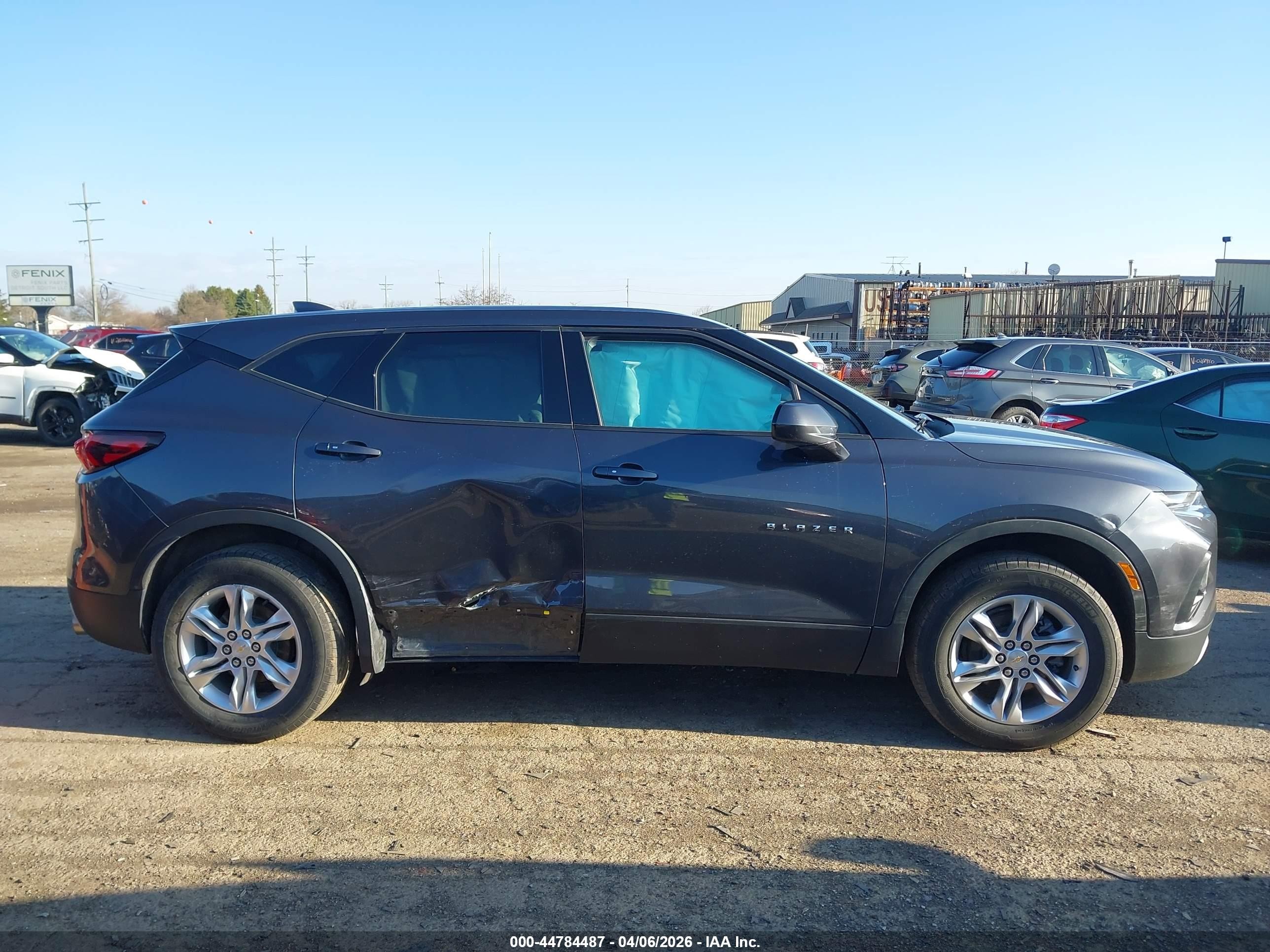 2022 Chevrolet Blazer Fwd 2lt Gray vin: 3GNKBCR4XNS192996