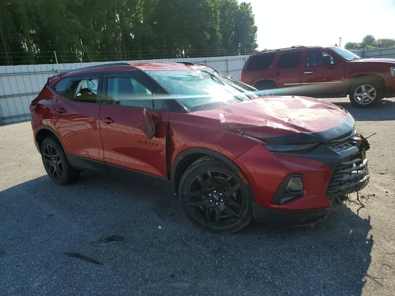 2020 Chevrolet Blazer 2lt Red vin: 3GNKBCRS2LS623911