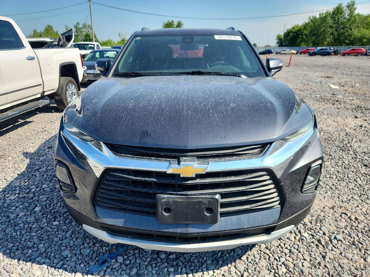 2021 Chevrolet Blazer 2lt Gray vin: 3GNKBCRS4MS516425