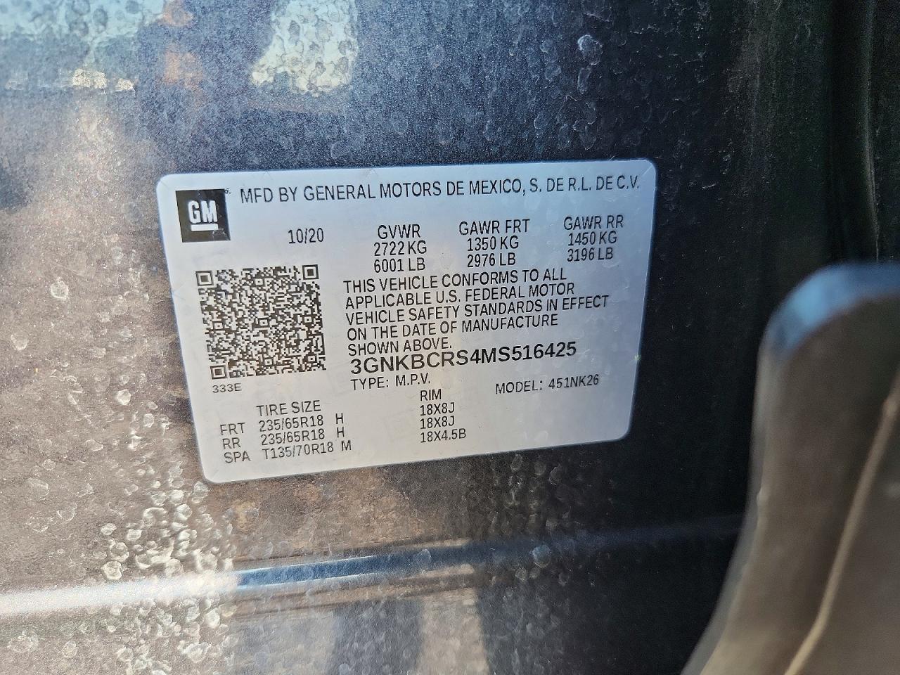2021 Chevrolet Blazer 2lt Gray vin: 3GNKBCRS4MS516425