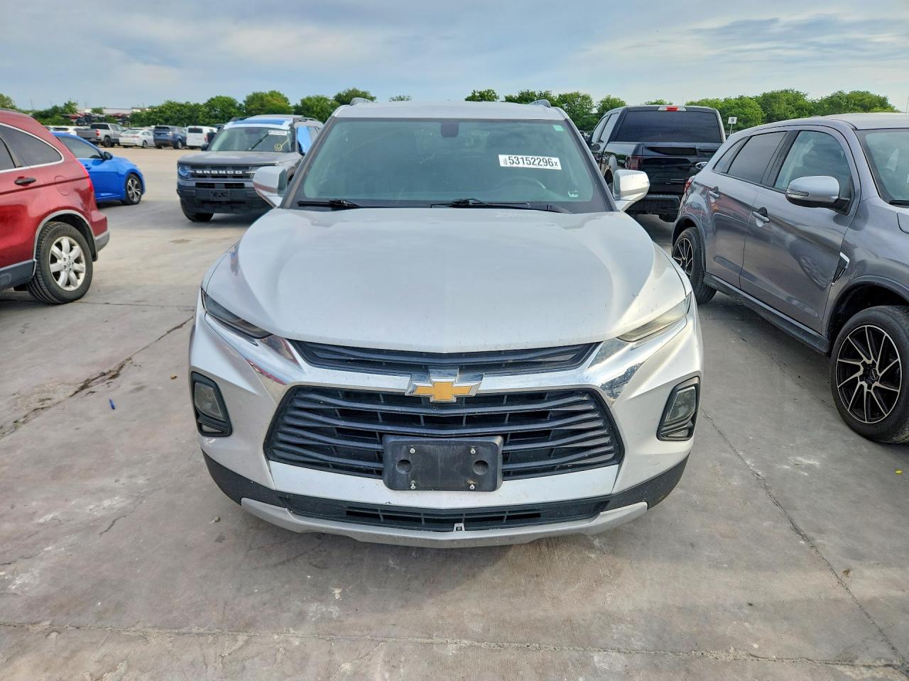 2020 Chevrolet Blazer 2lt Silver vin: 3GNKBCRS6LS611213