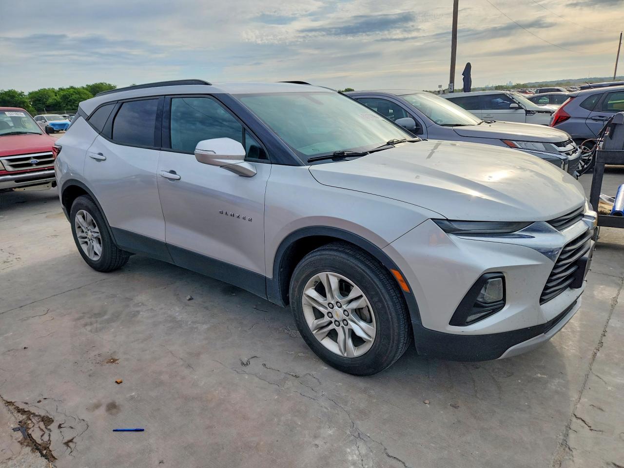 2020 Chevrolet Blazer 2lt Silver vin: 3GNKBCRS6LS611213