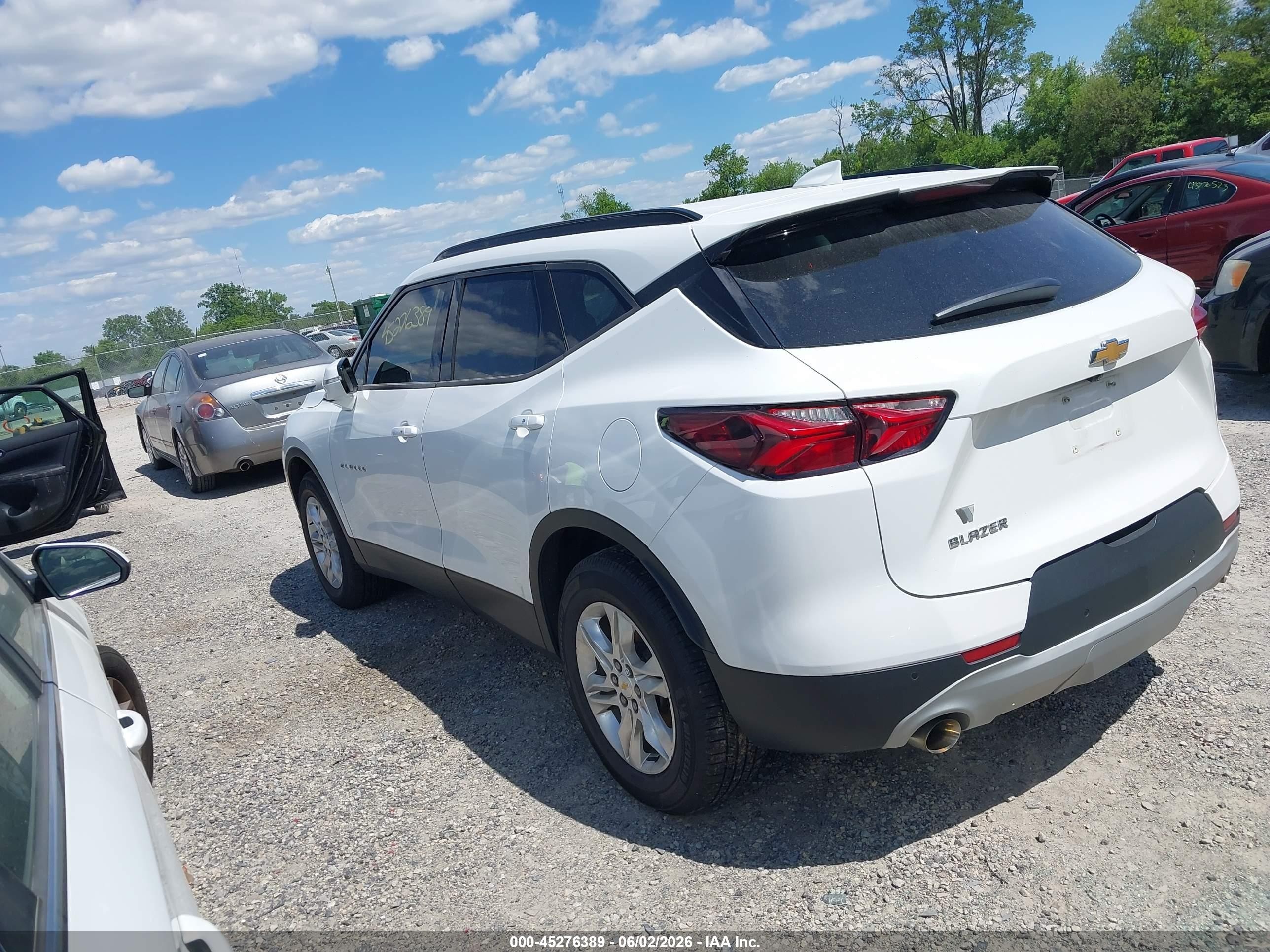 2021 Chevrolet Blazer Fwd 2lt White vin: 3GNKBCRS9MS549498