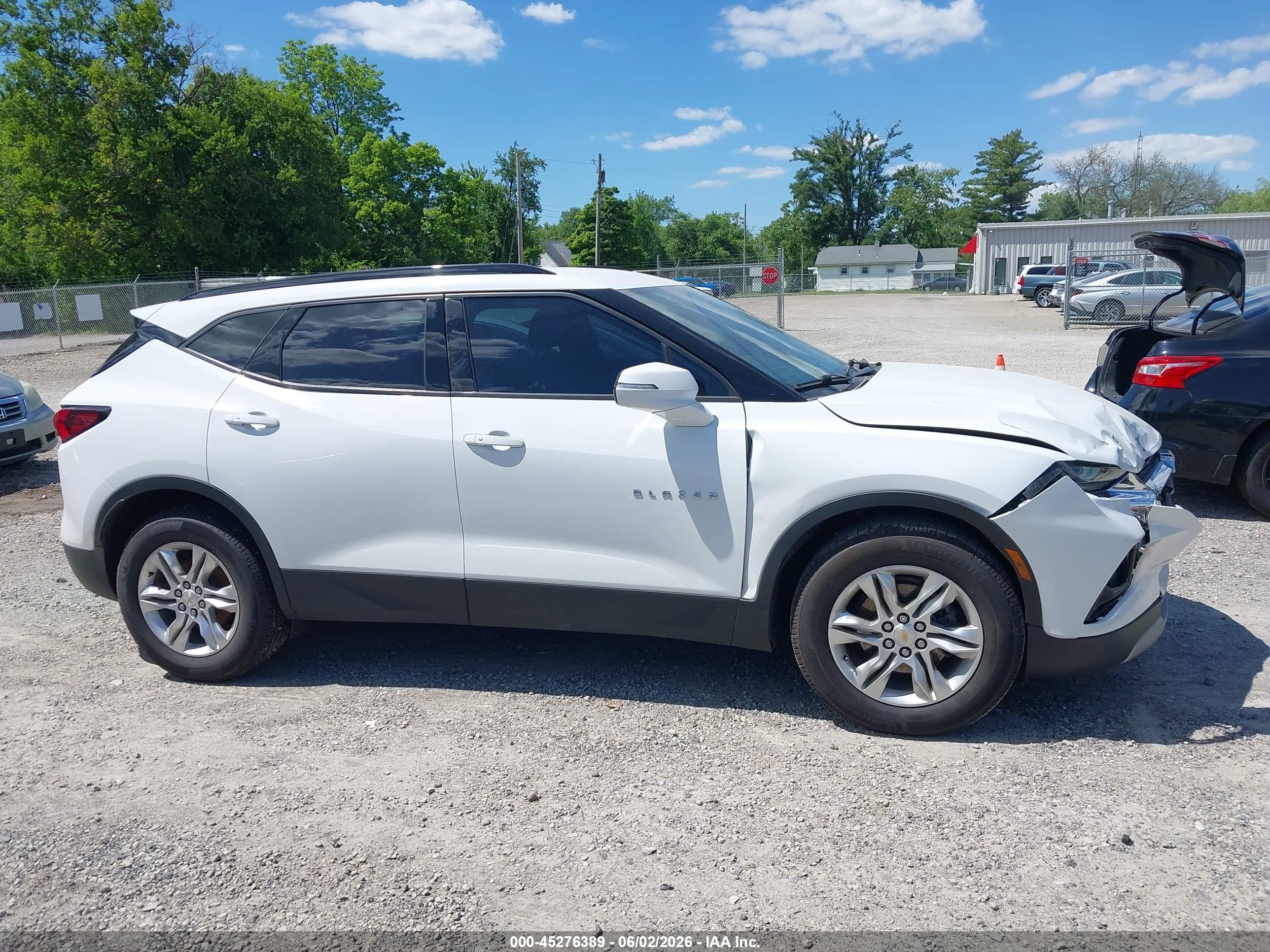 2021 Chevrolet Blazer Fwd 2lt White vin: 3GNKBCRS9MS549498