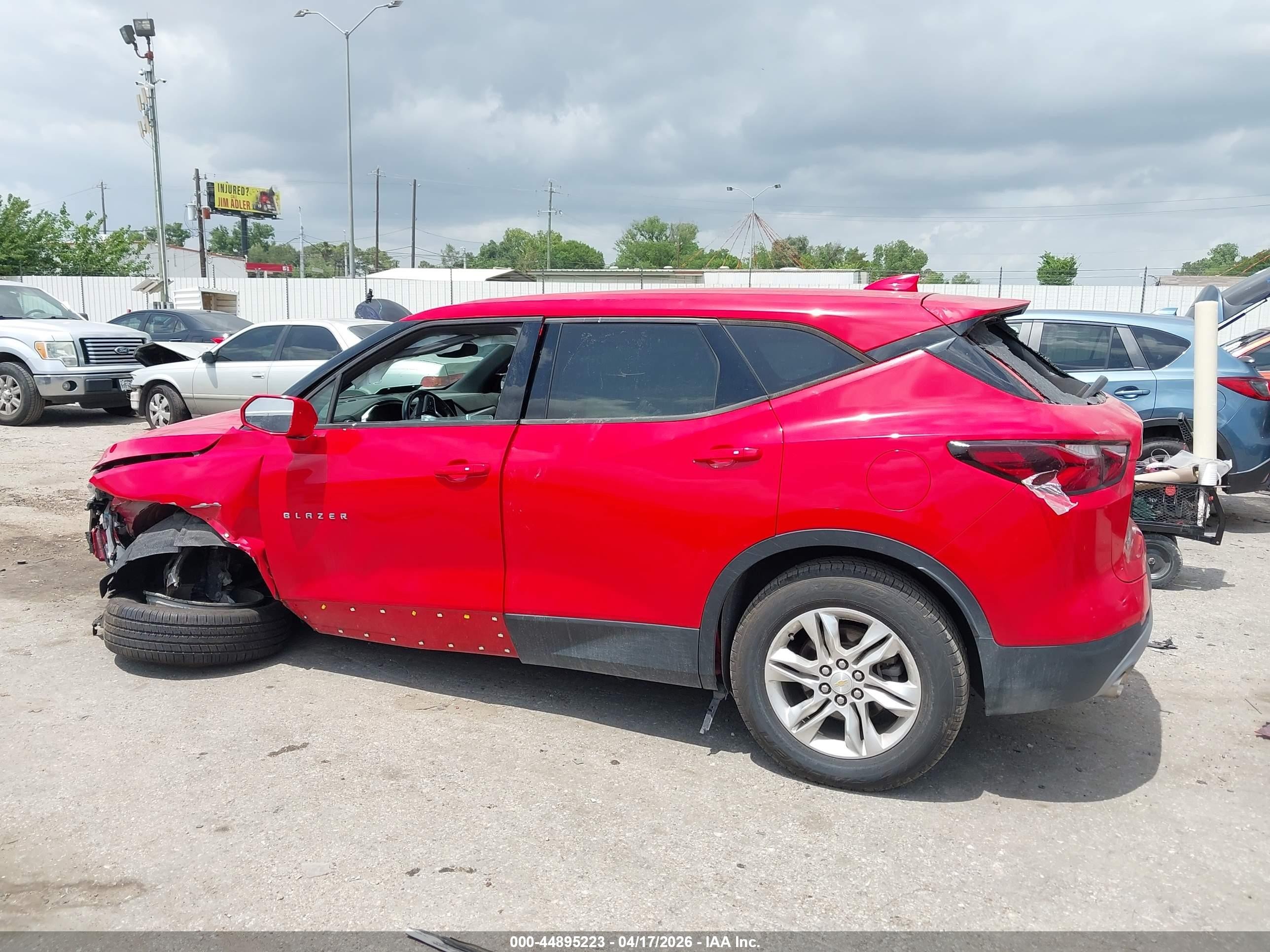 2020 Chevrolet Blazer Fwd 2lt Red vin: 3GNKBCRSXLS673729