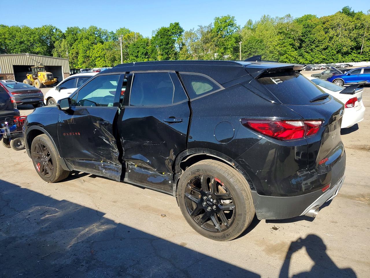 2020 Chevrolet Blazer 3lt Black vin: 3GNKBDR43LS611242