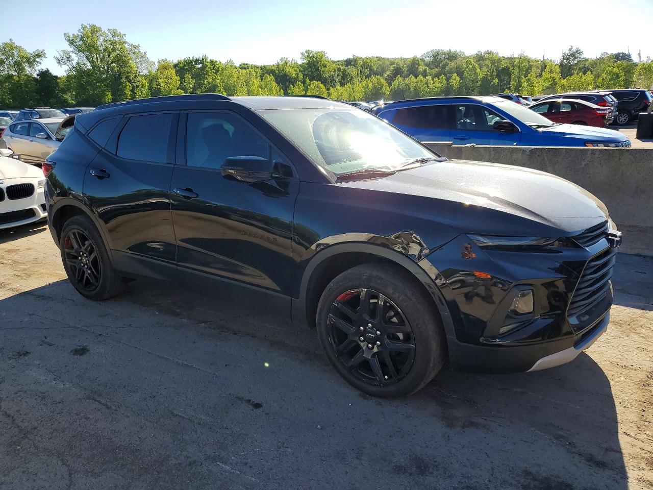 2020 Chevrolet Blazer 3lt Black vin: 3GNKBDR43LS611242