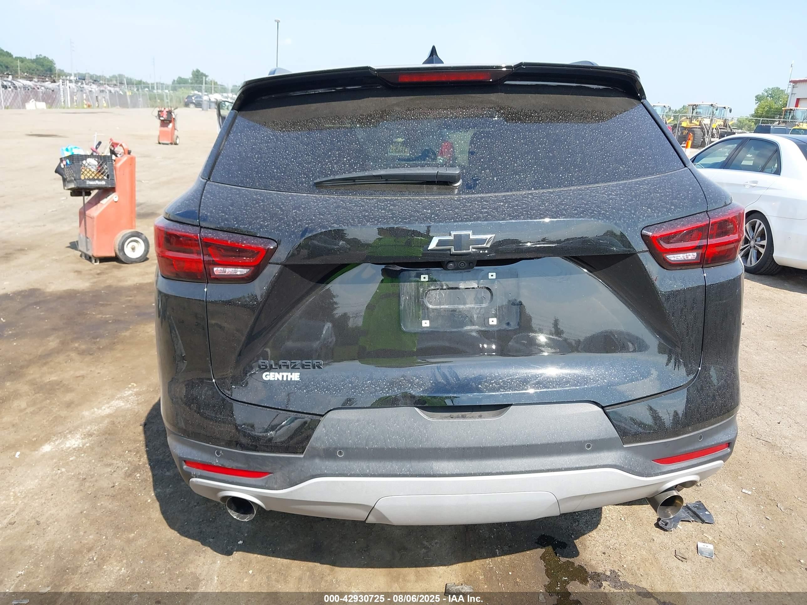 2024 Chevrolet Blazer Fwd 3lt Черный vin: 3GNKBDR43RS166445