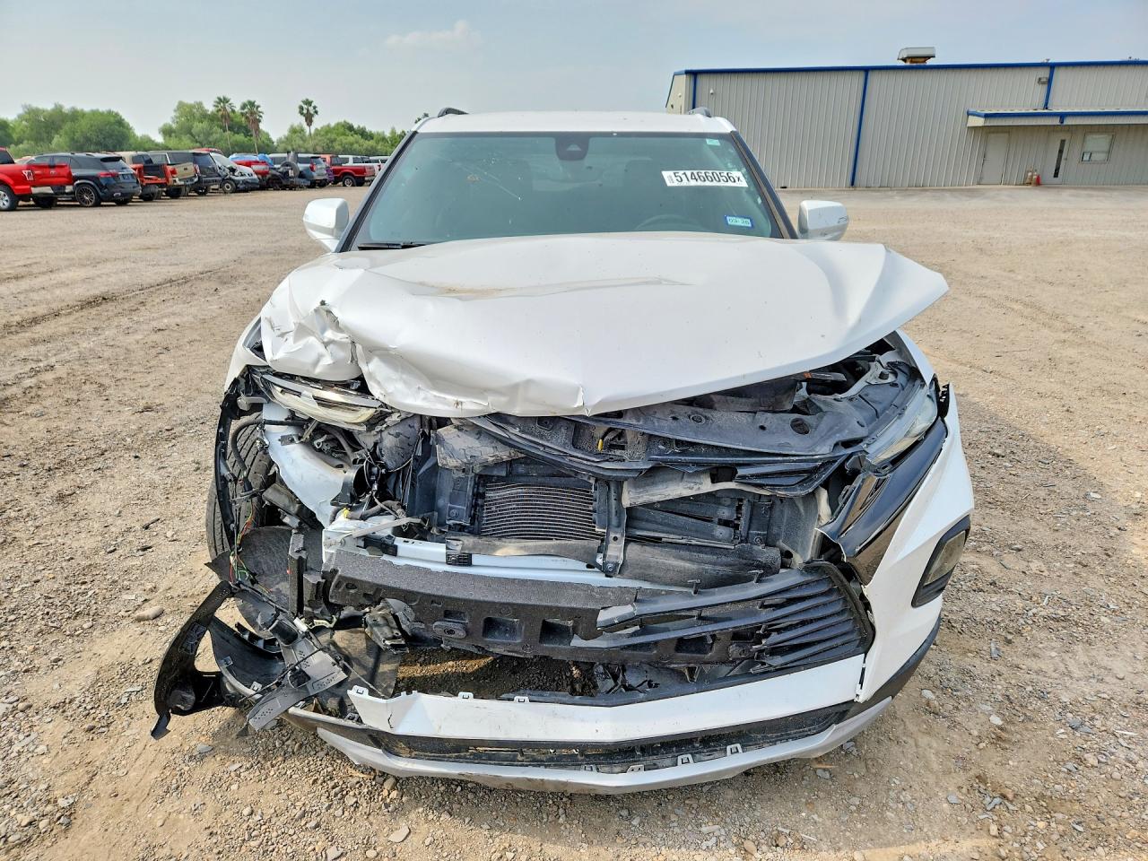 2020 Chevrolet Blazer 3lt White vin: 3GNKBDRS6LS600167