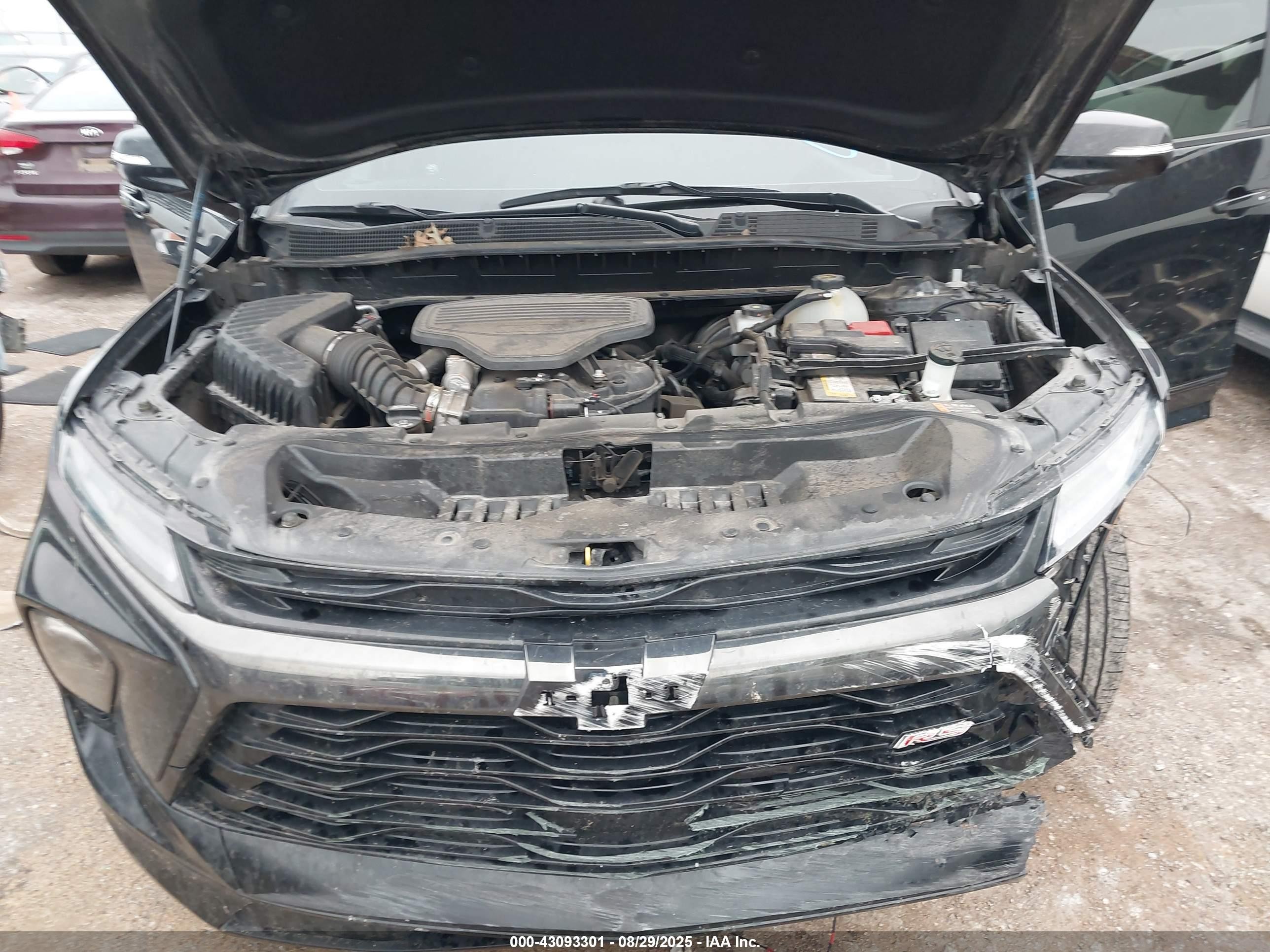 2024 Chevrolet Blazer Fwd Rs Black vin: 3GNKBERS0RS178976