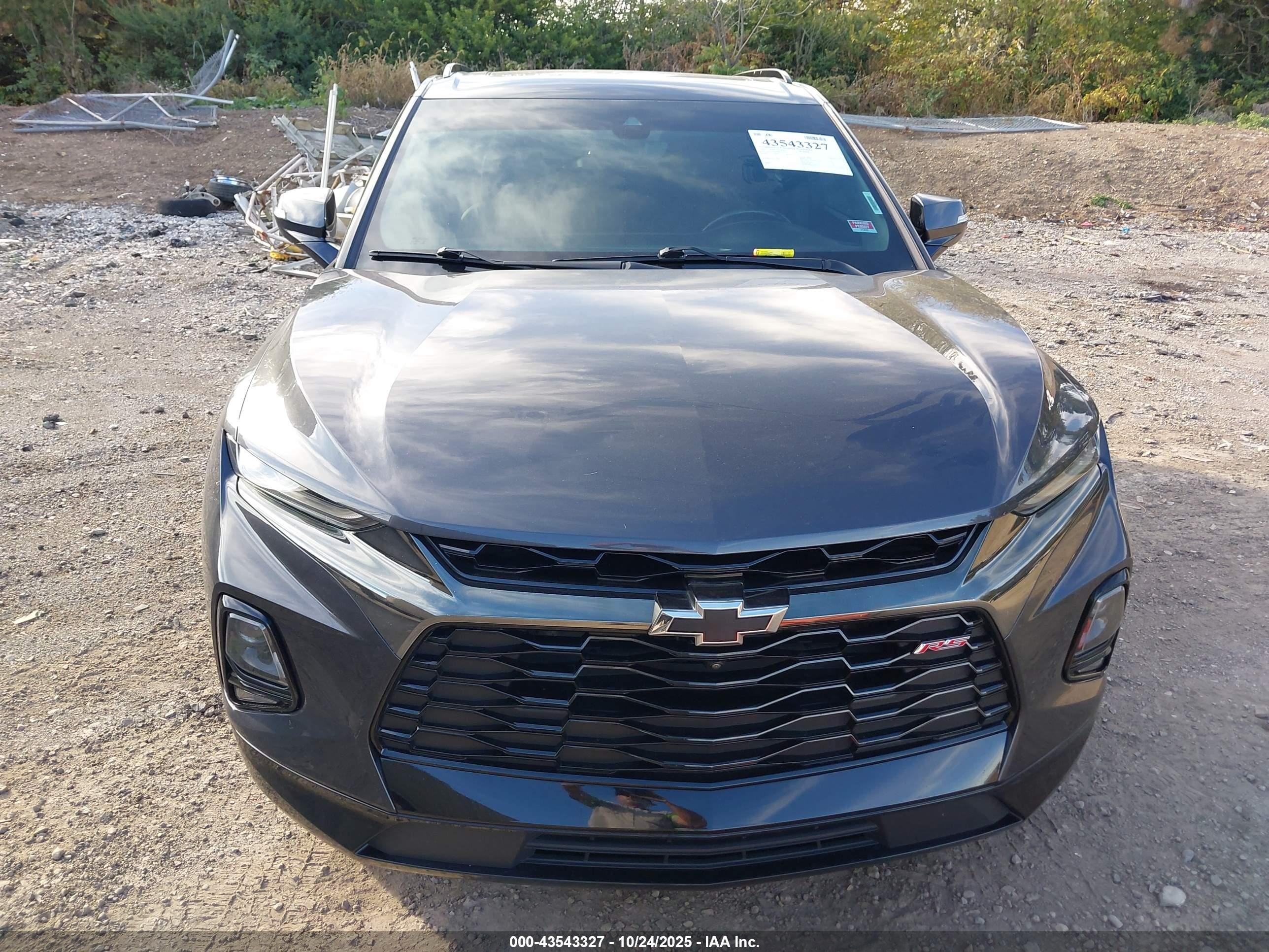 2021 Chevrolet Blazer Fwd Rs Серый vin: 3GNKBERS3MS532451