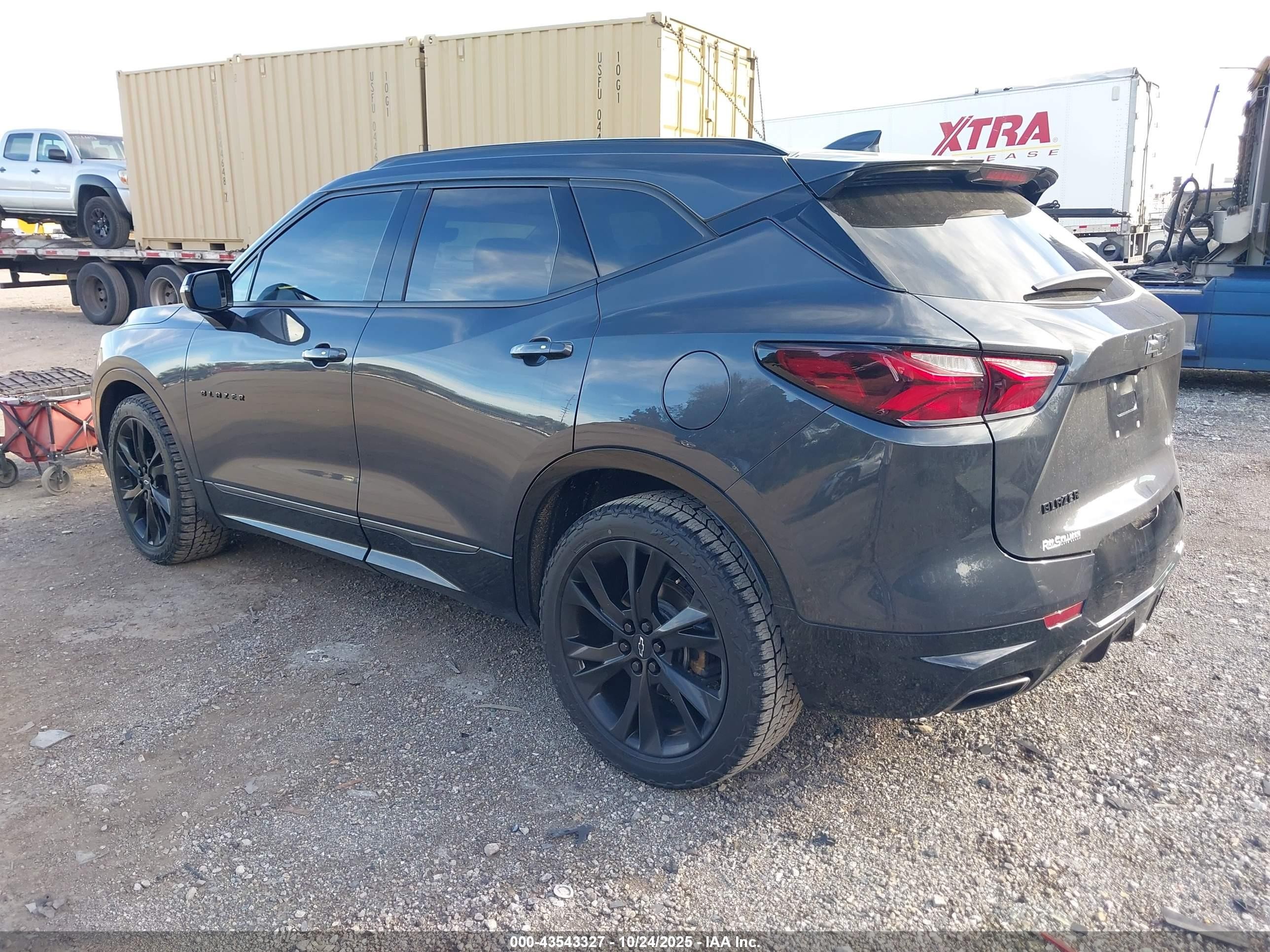 2021 Chevrolet Blazer Fwd Rs Серый vin: 3GNKBERS3MS532451