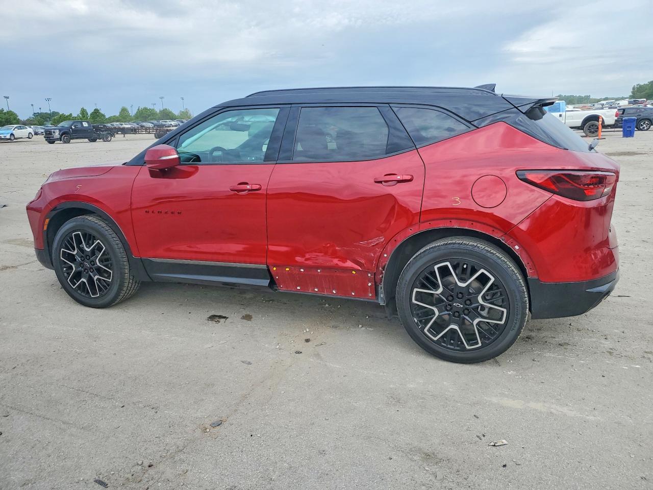 2023 Chevrolet Blazer Rs Red vin: 3GNKBERS7PS137581