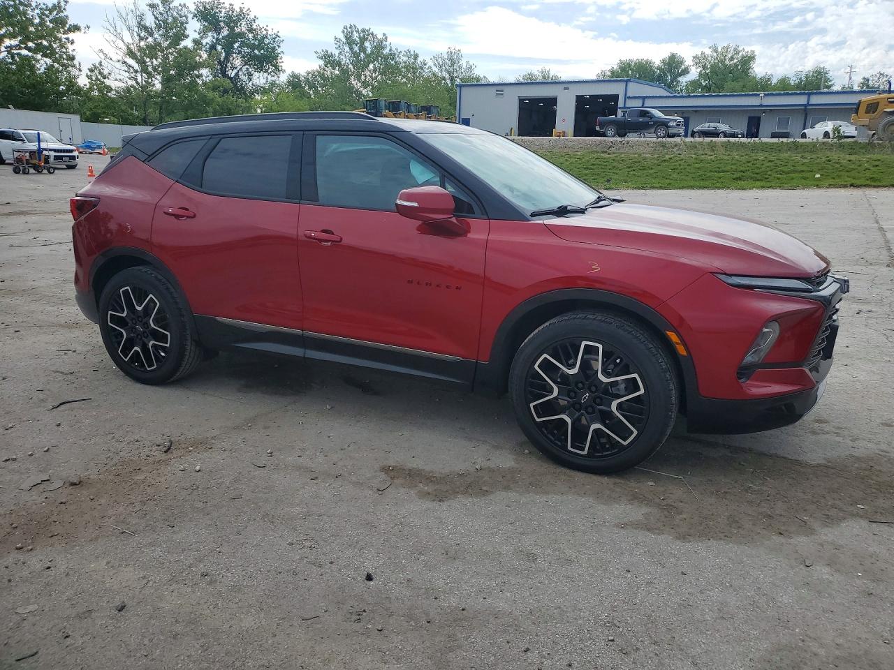 2023 Chevrolet Blazer Rs Red vin: 3GNKBERS7PS137581