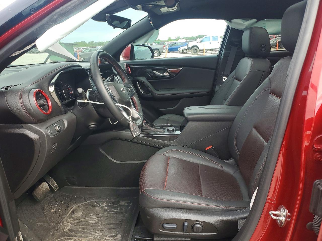 2023 Chevrolet Blazer Rs Red vin: 3GNKBERS7PS137581