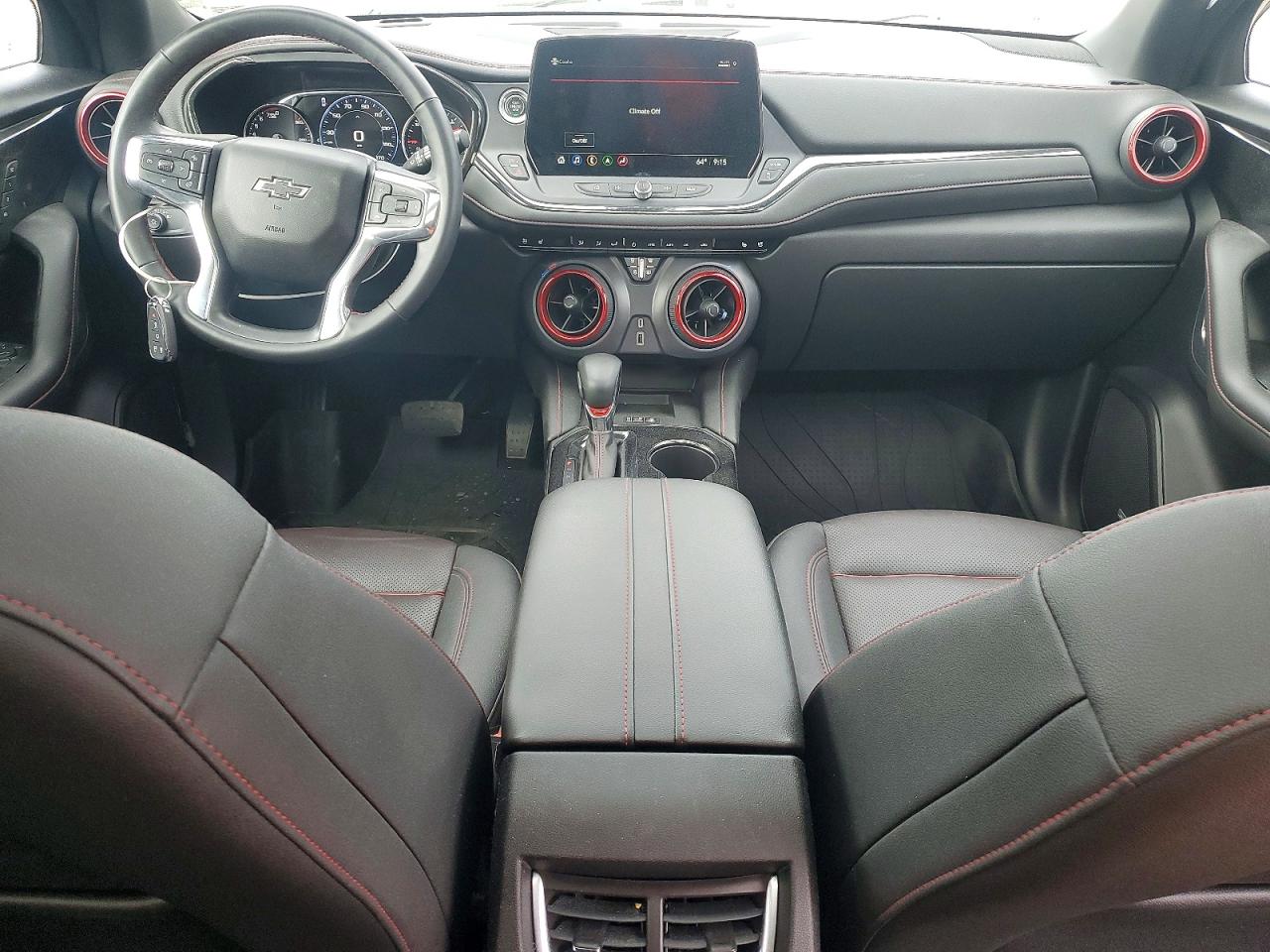 2023 Chevrolet Blazer Rs Red vin: 3GNKBERS7PS137581