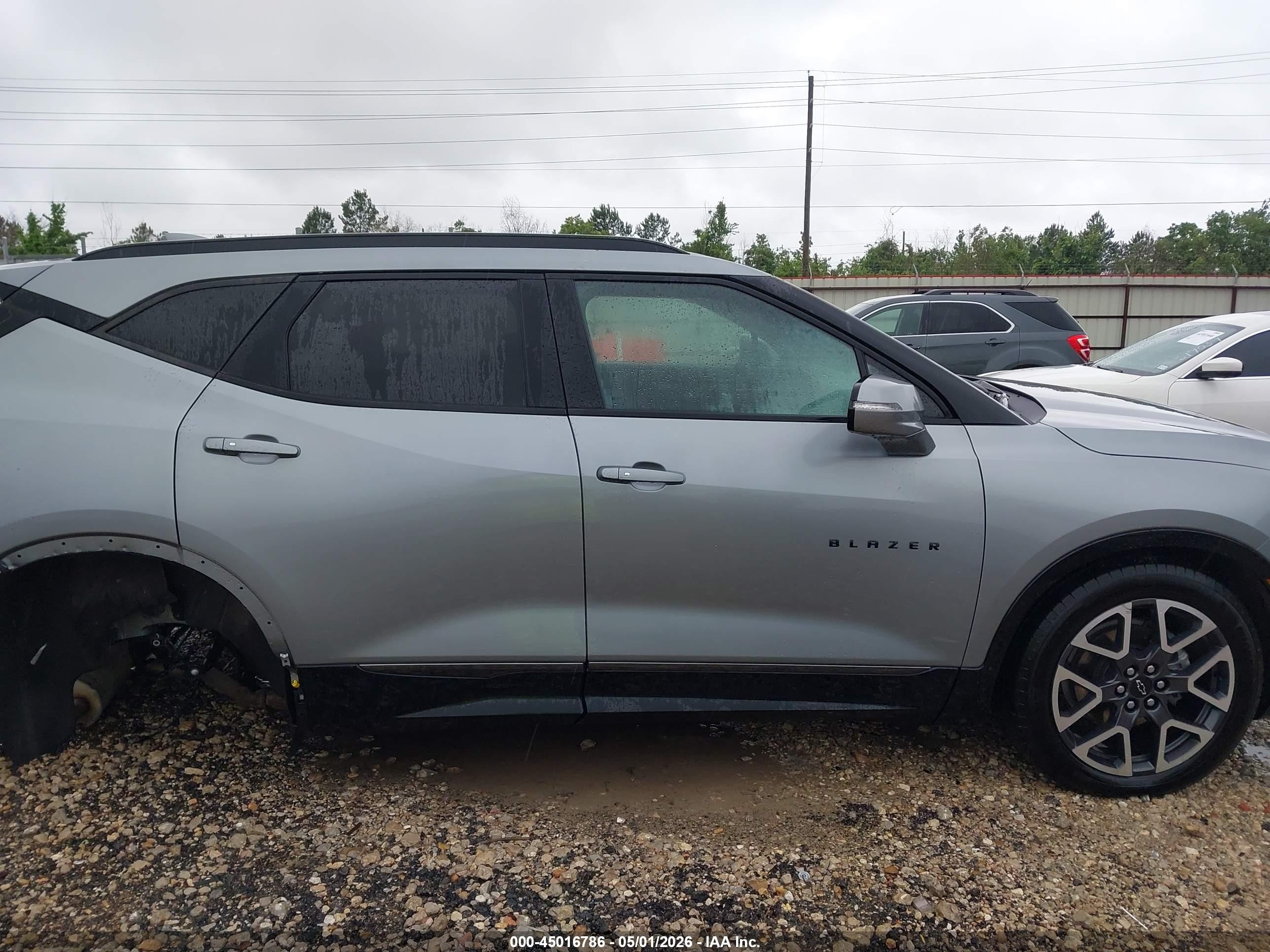 2025 Chevrolet Blazer Fwd Rs Gray vin: 3GNKBERS9SS193255