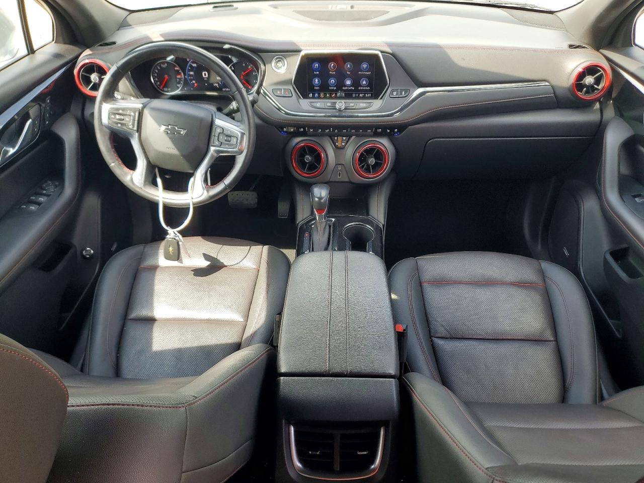 2021 Chevrolet Blazer Rs Silver vin: 3GNKBERSXMS545732